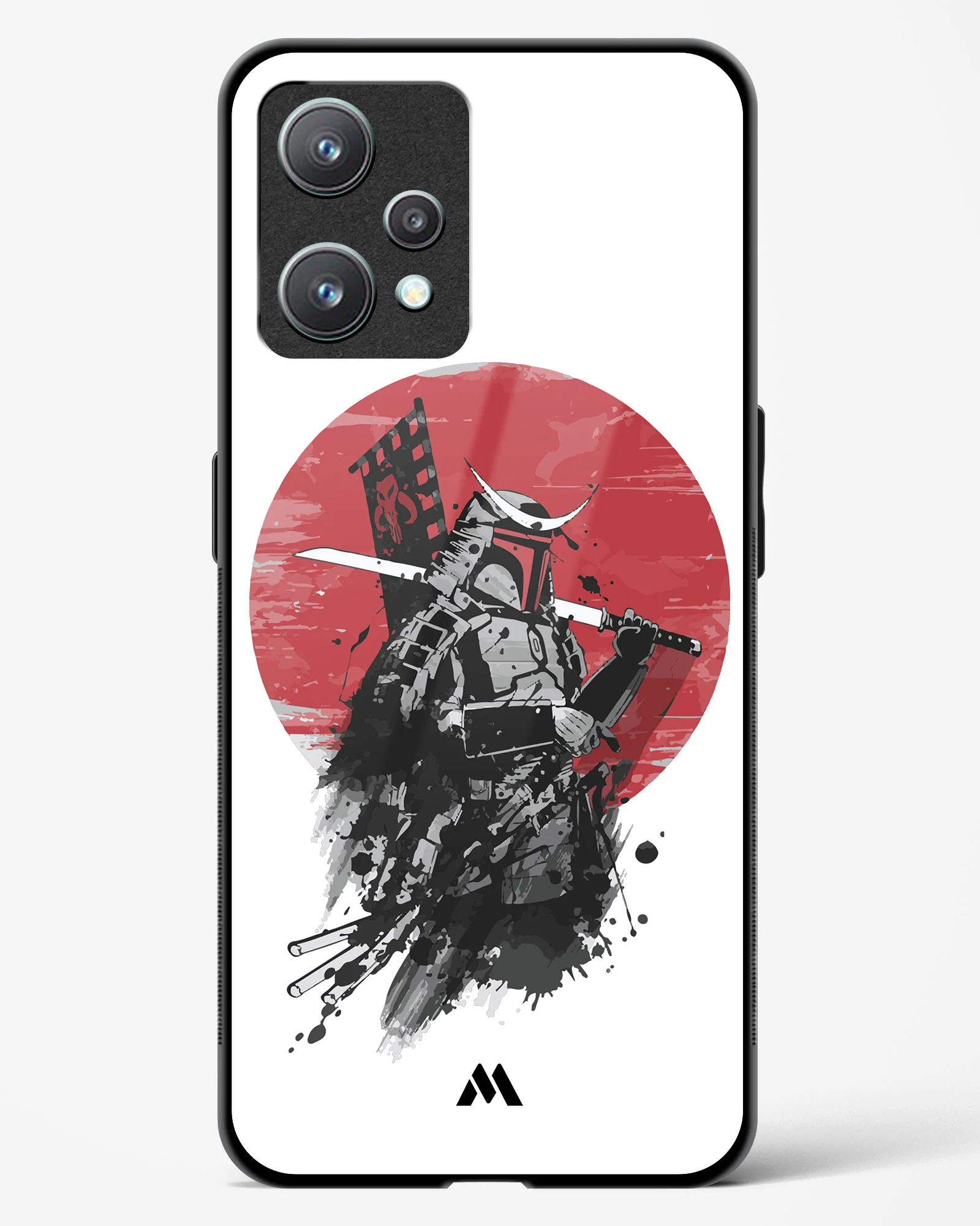 Samurai with a City to Burn Glass Case Phone Cover (Realme) - Image 69