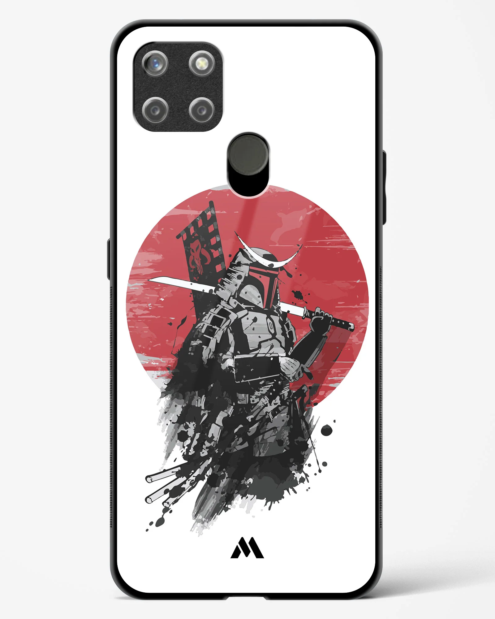 Samurai with a City to Burn Glass Case Phone Cover (Realme) - Image 81