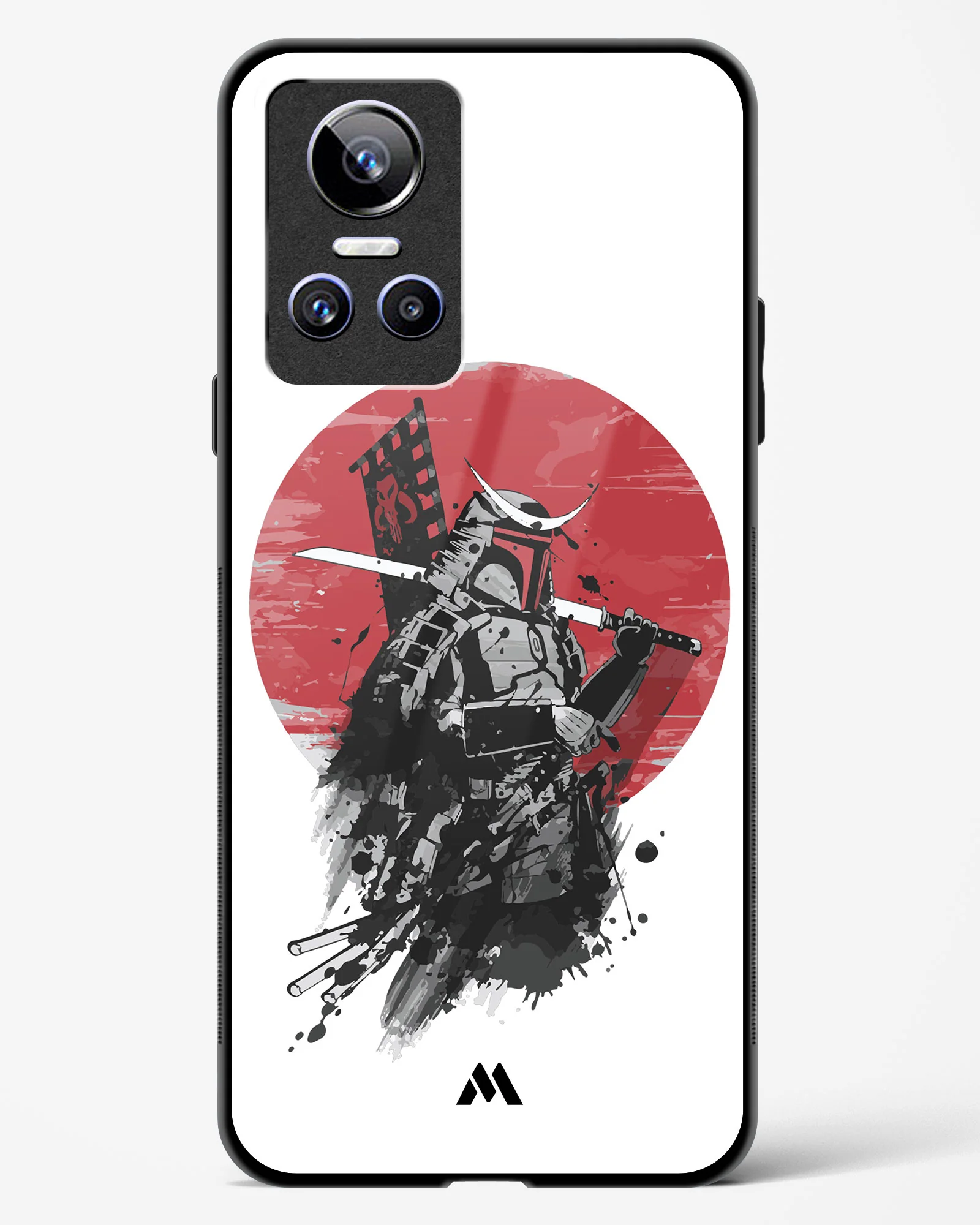 Samurai with a City to Burn Glass Case Phone Cover (Realme) - Image 97