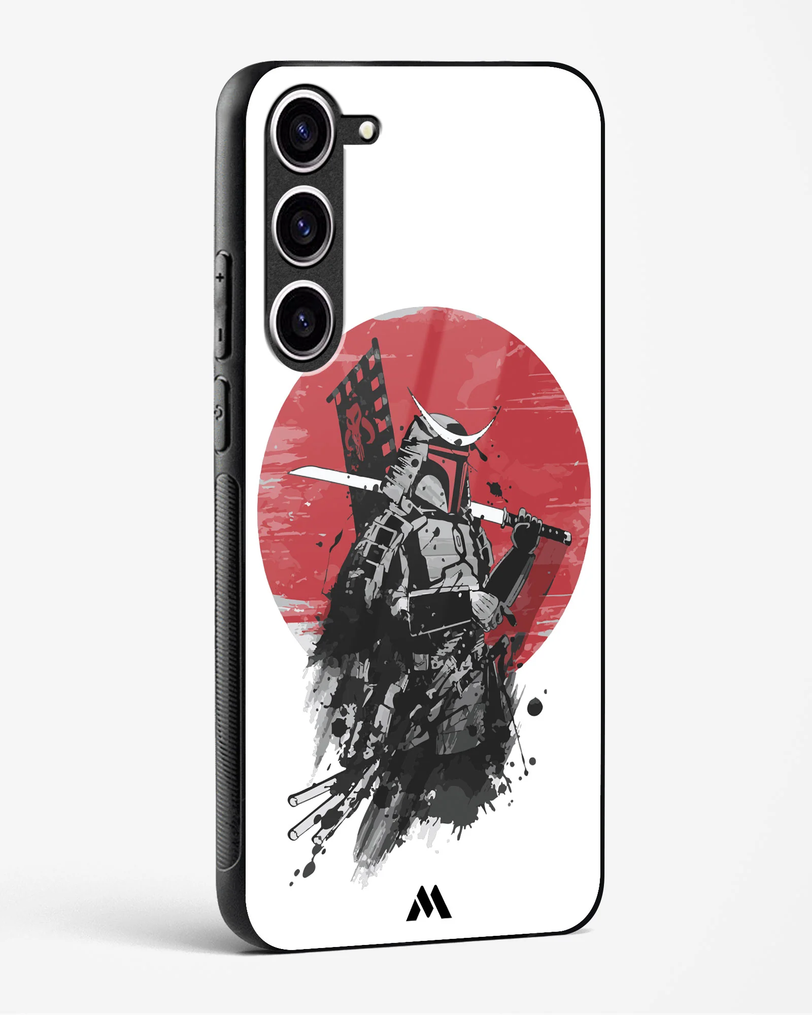 Samurai with a City to Burn Glass Case Phone Cover (Samsung) - Image 204