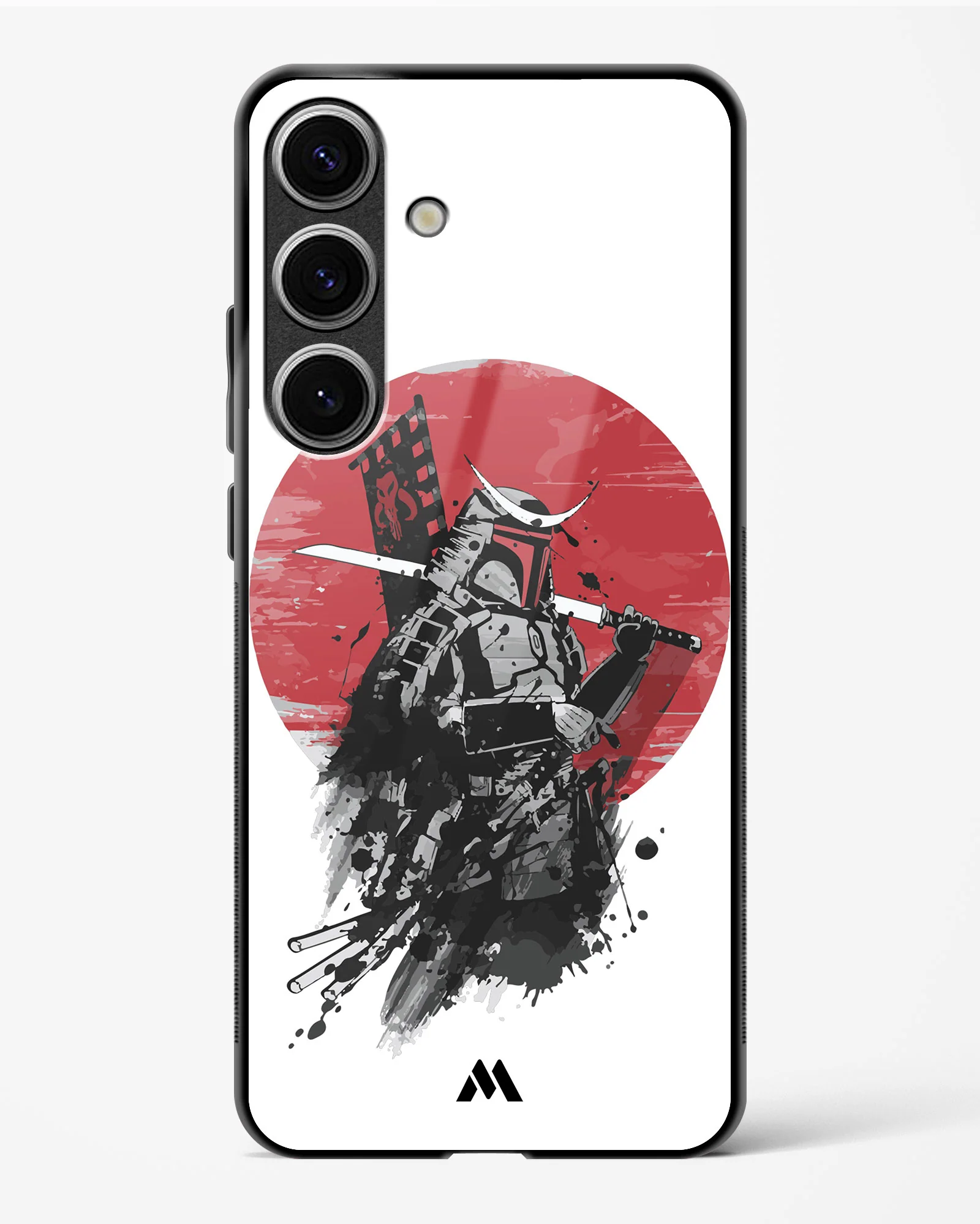 Samurai with a City to Burn Glass Case Phone Cover (Samsung) - Image 87