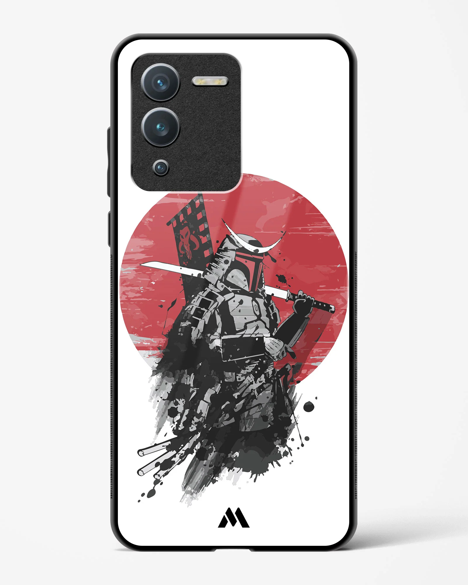 Samurai with a City to Burn Glass Case Phone Cover (Vivo) - Image 101