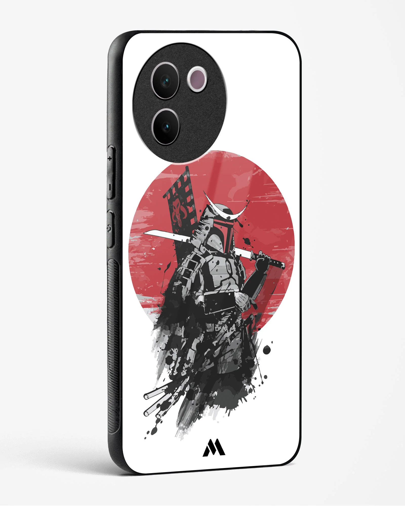 Samurai with a City to Burn Glass Case Phone Cover (Vivo) - Image 118