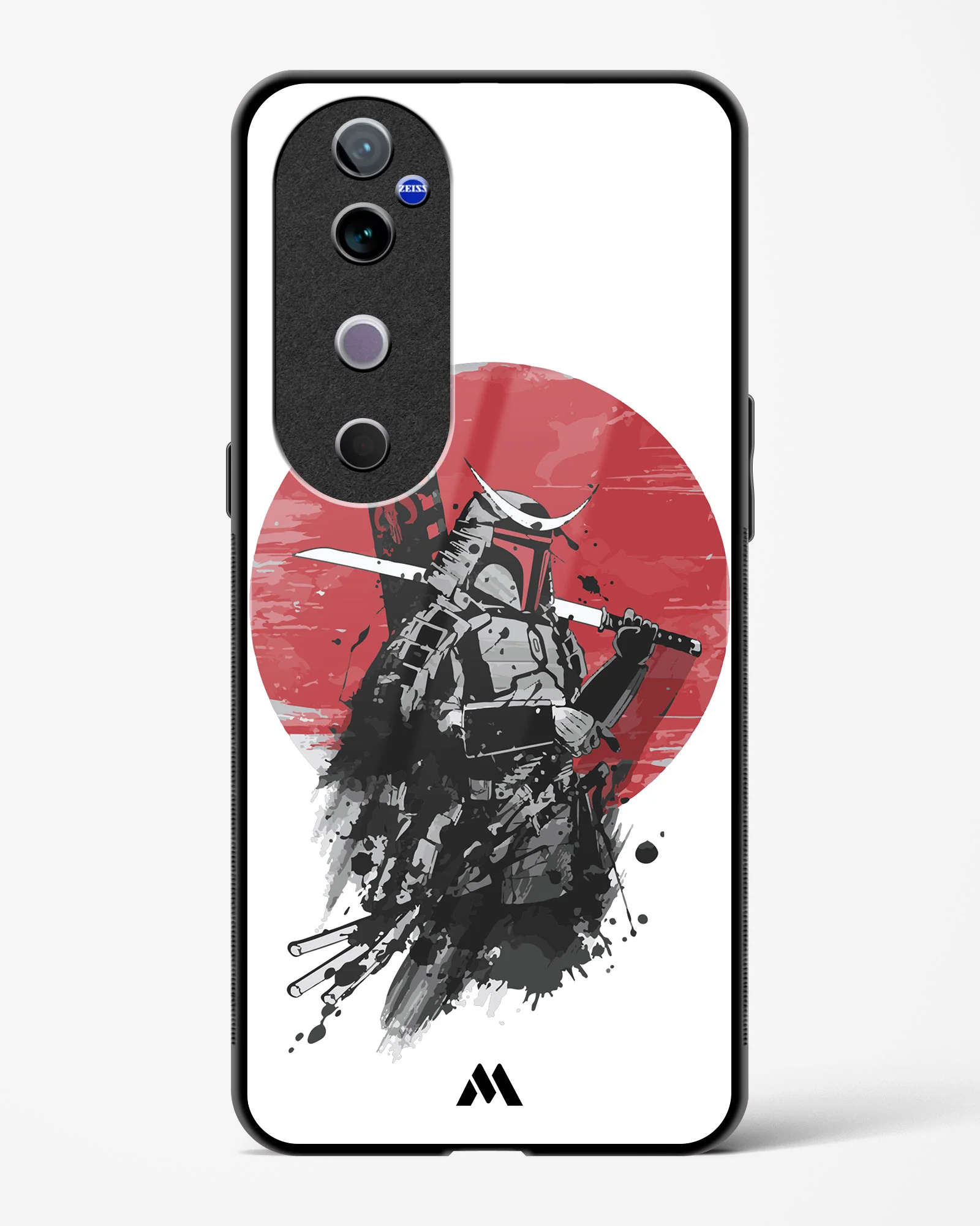 Samurai with a City to Burn Glass Case Phone Cover (Vivo) - Image 119