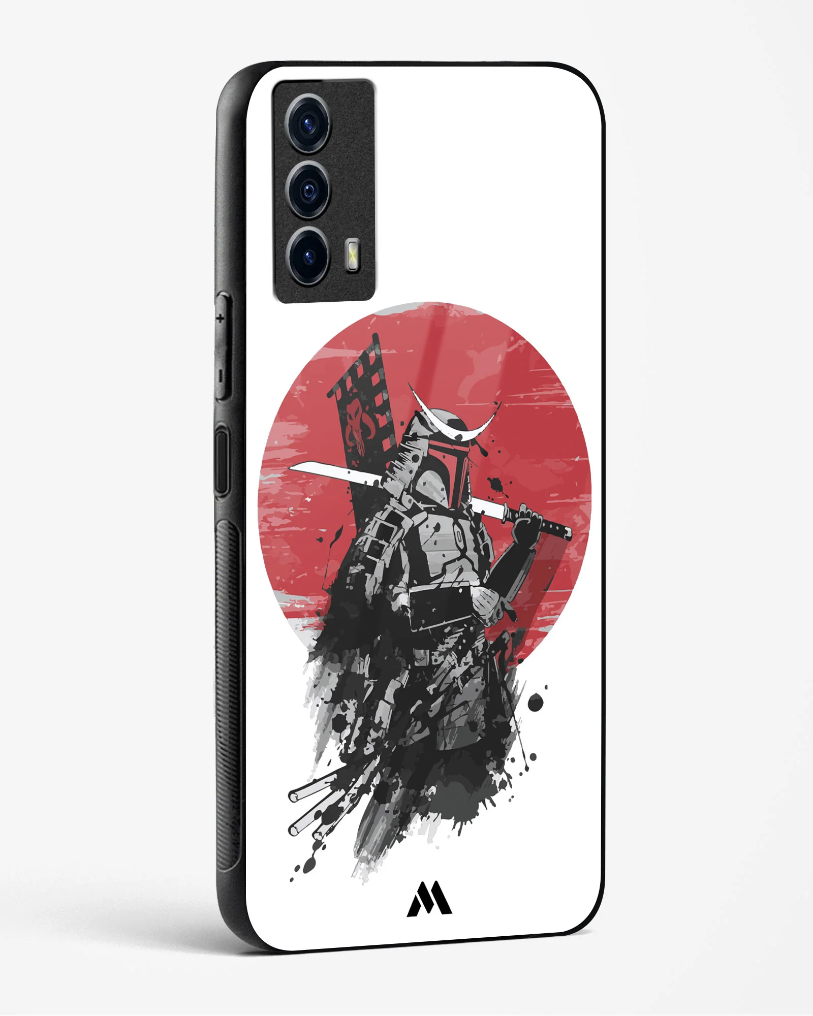 Samurai with a City to Burn Glass Case Phone Cover (Vivo) - Image 12