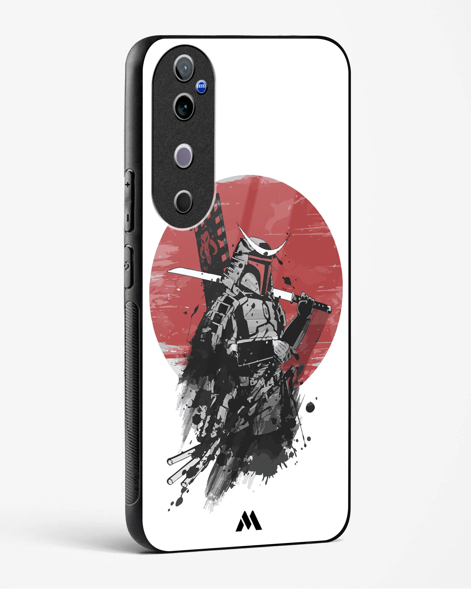 Samurai with a City to Burn Glass Case Phone Cover (Vivo) - Image 120