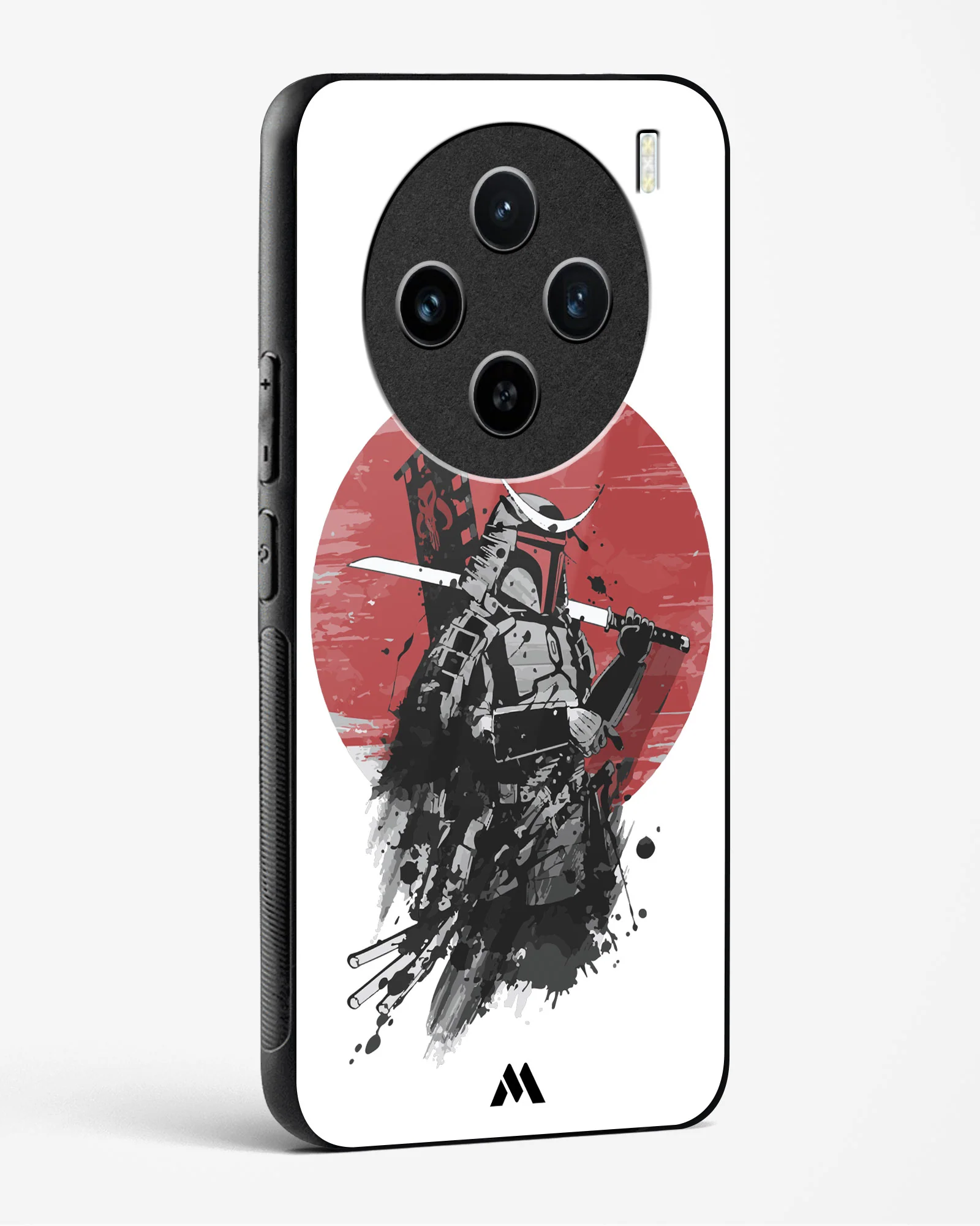 Samurai with a City to Burn Glass Case Phone Cover (Vivo) - Image 126