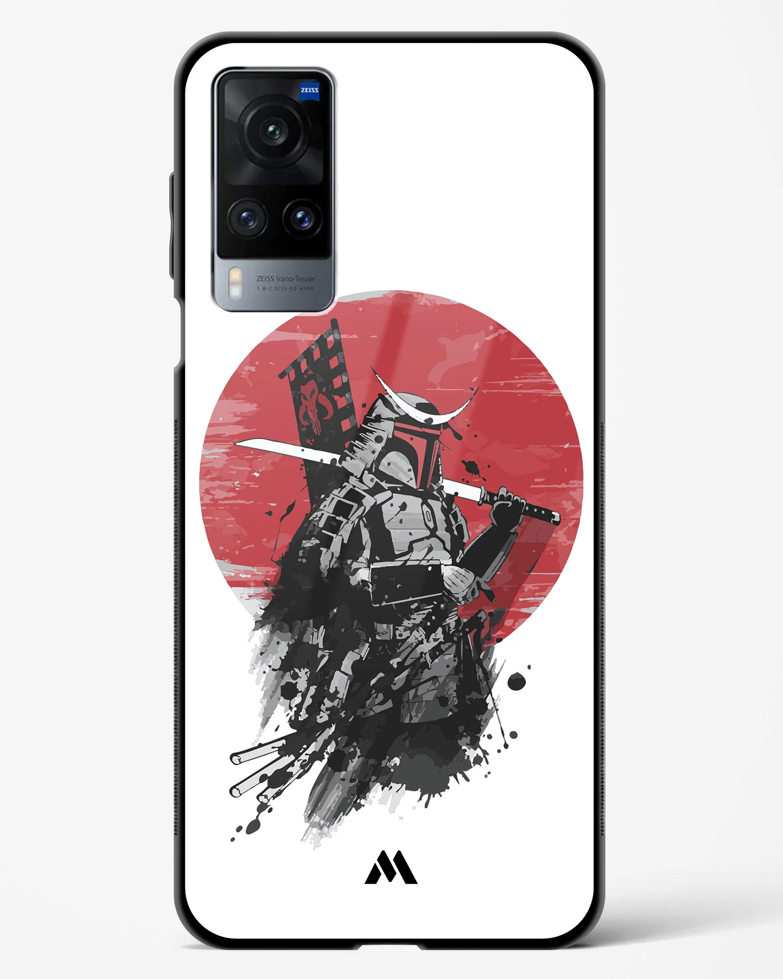 Samurai with a City to Burn Glass Case Phone Cover (Vivo) - Image 129