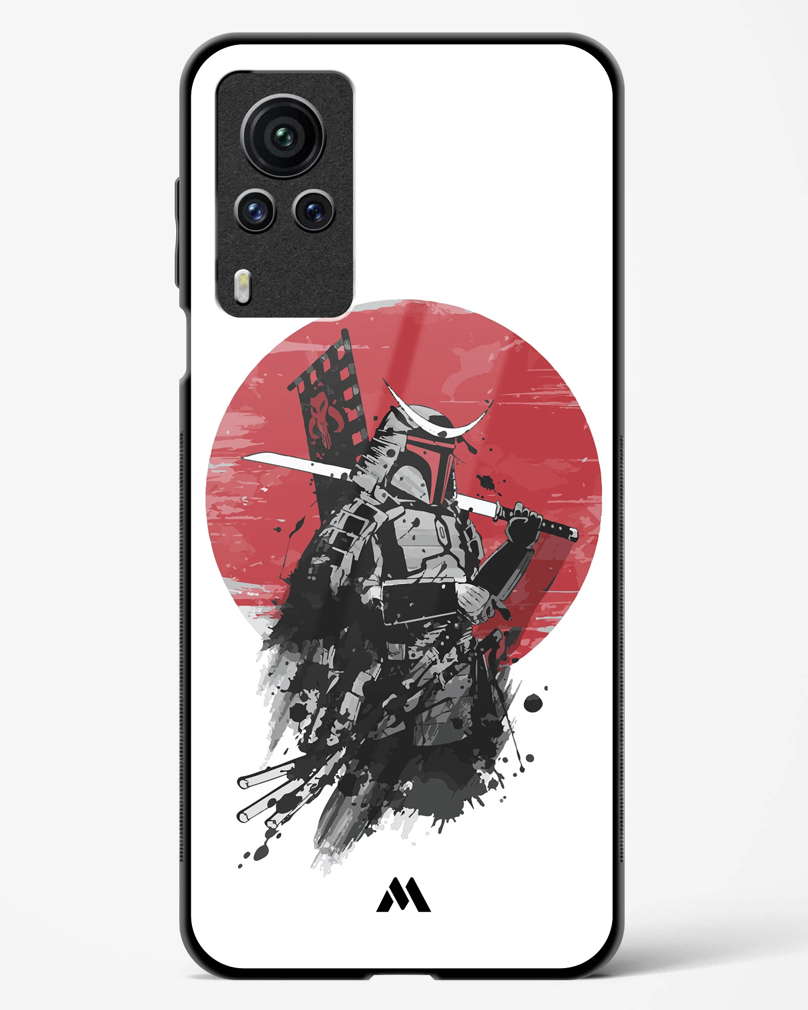 Samurai with a City to Burn Glass Case Phone Cover (Vivo) - Image 131
