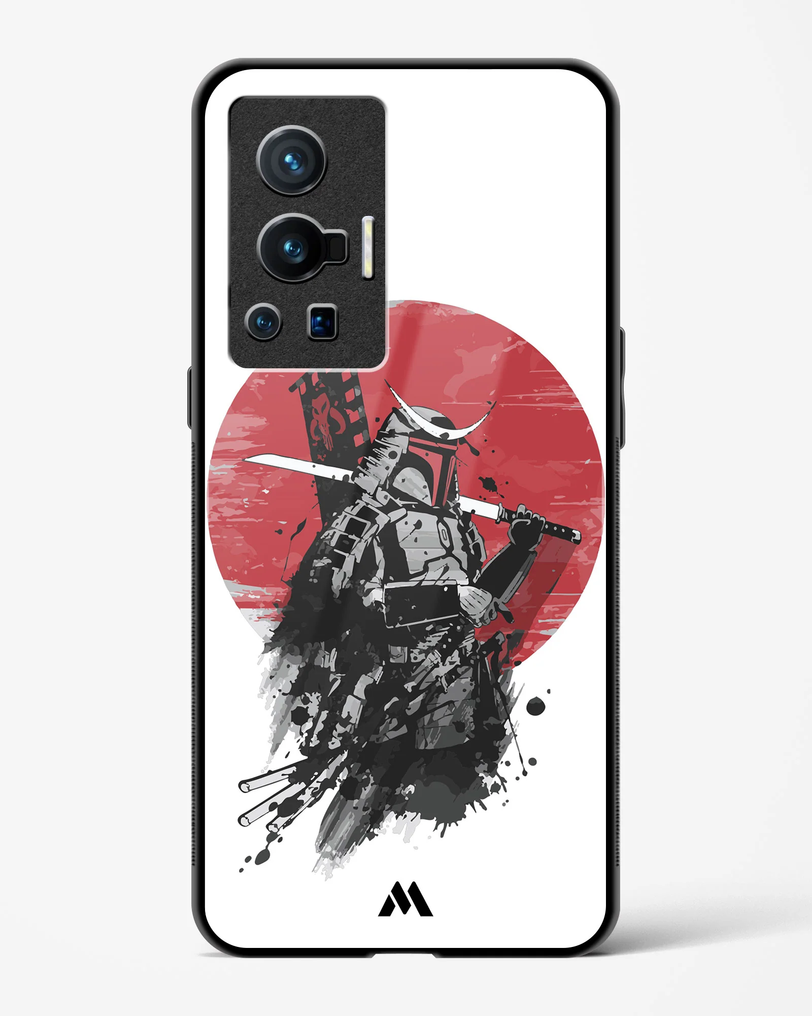 Samurai with a City to Burn Glass Case Phone Cover (Vivo) - Image 135