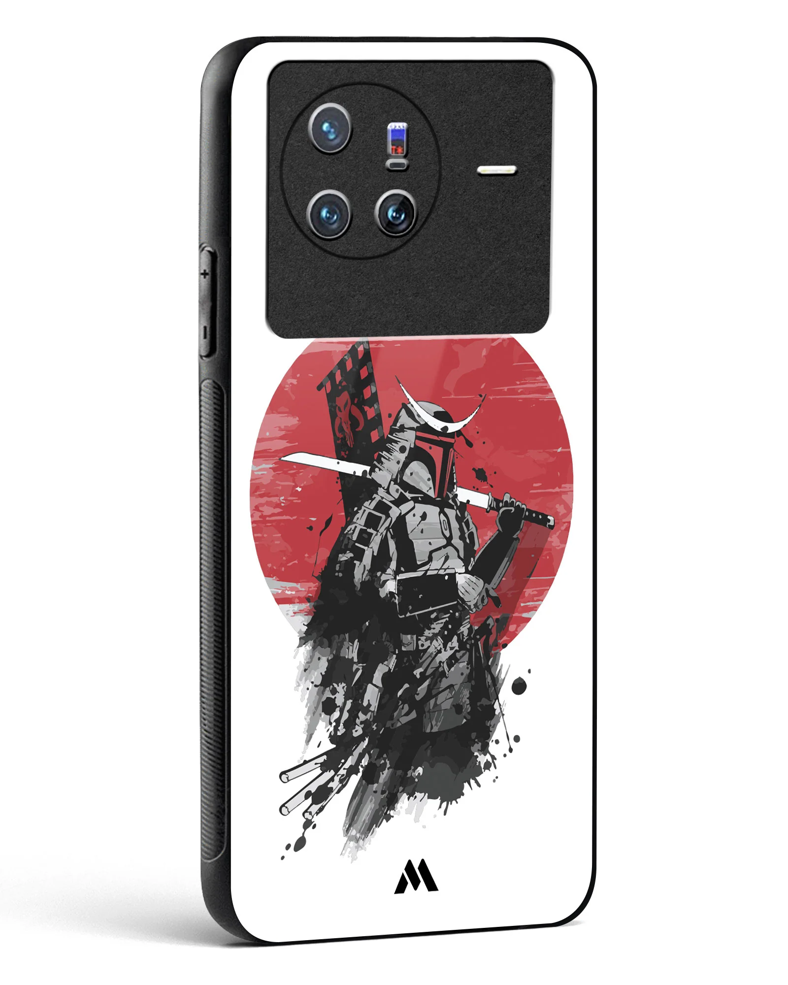Samurai with a City to Burn Glass Case Phone Cover (Vivo) - Image 138