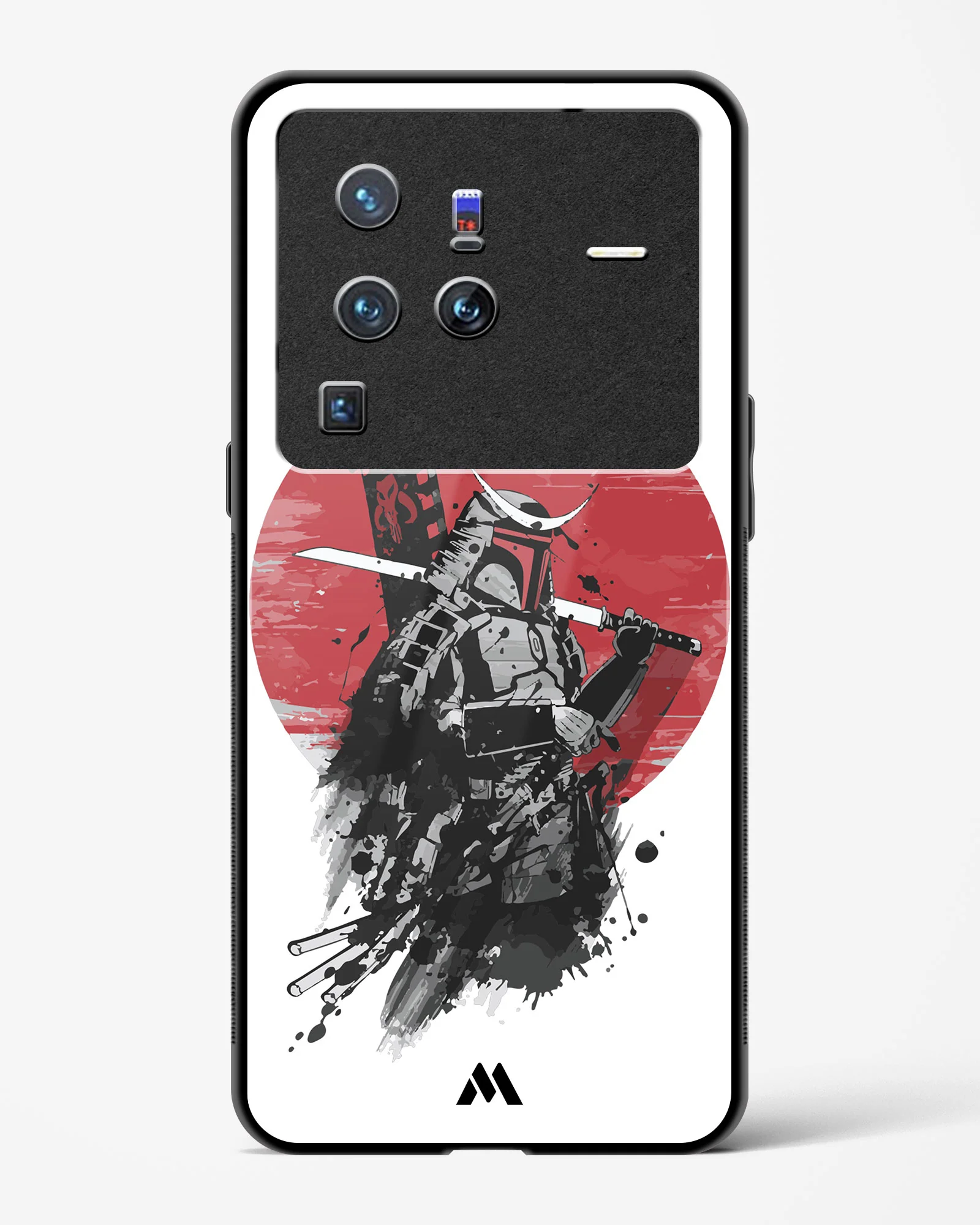 Samurai with a City to Burn Glass Case Phone Cover (Vivo) - Image 139