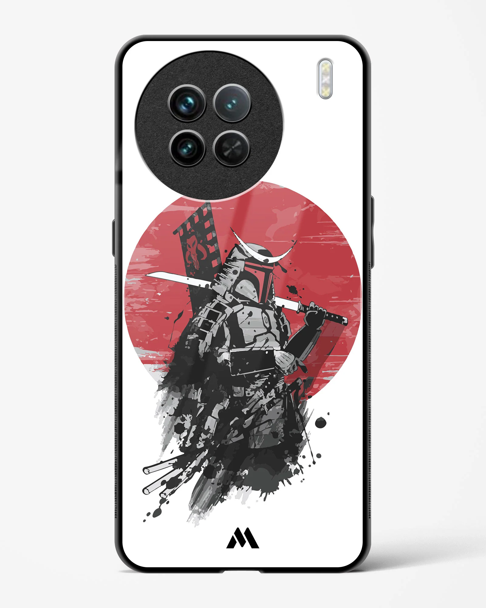 Samurai with a City to Burn Glass Case Phone Cover (Vivo) - Image 141