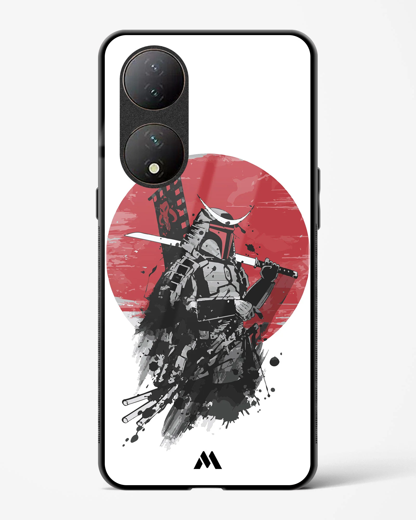 Samurai with a City to Burn Glass Case Phone Cover (Vivo) - Image 145