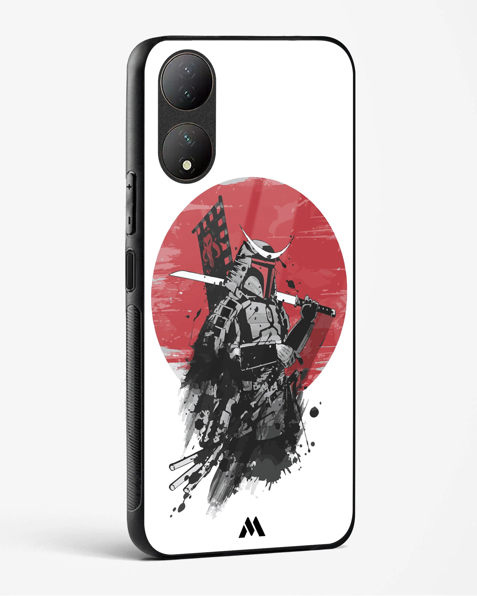 Samurai with a City to Burn Glass Case Phone Cover (Vivo) - Image 146