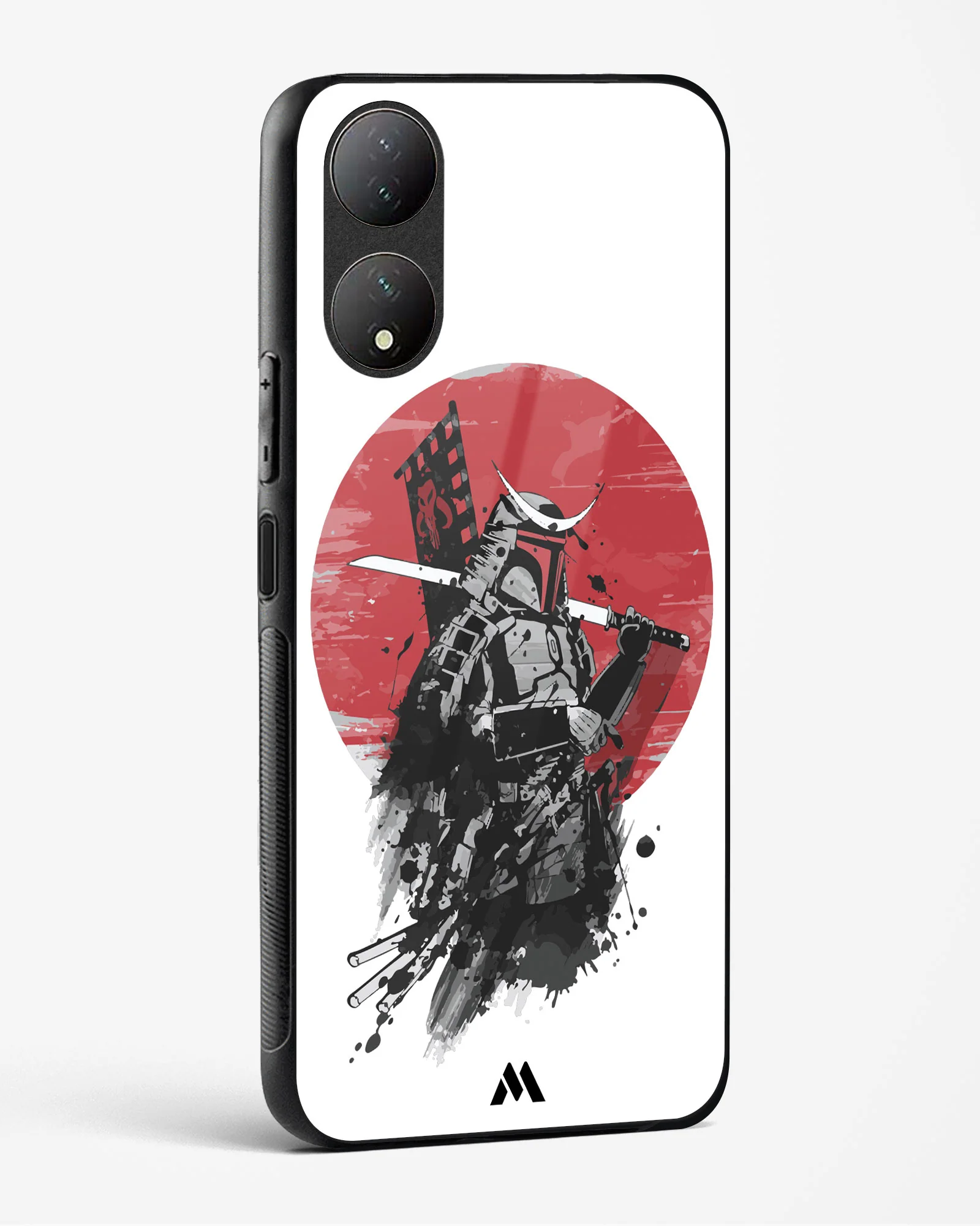 Samurai with a City to Burn Glass Case Phone Cover (Vivo) - Image 148