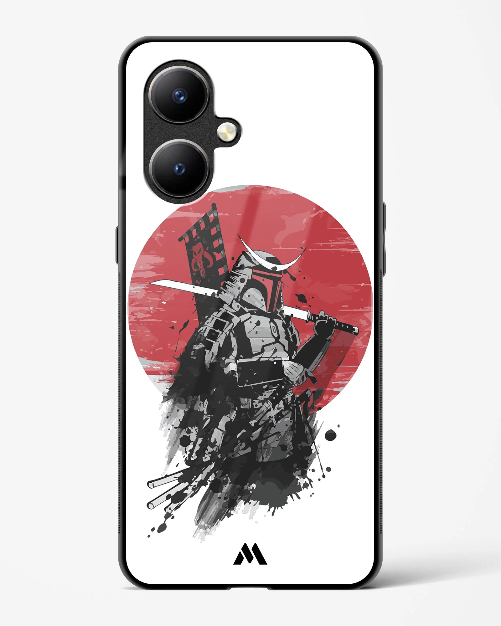Samurai with a City to Burn Glass Case Phone Cover (Vivo) - Image 159