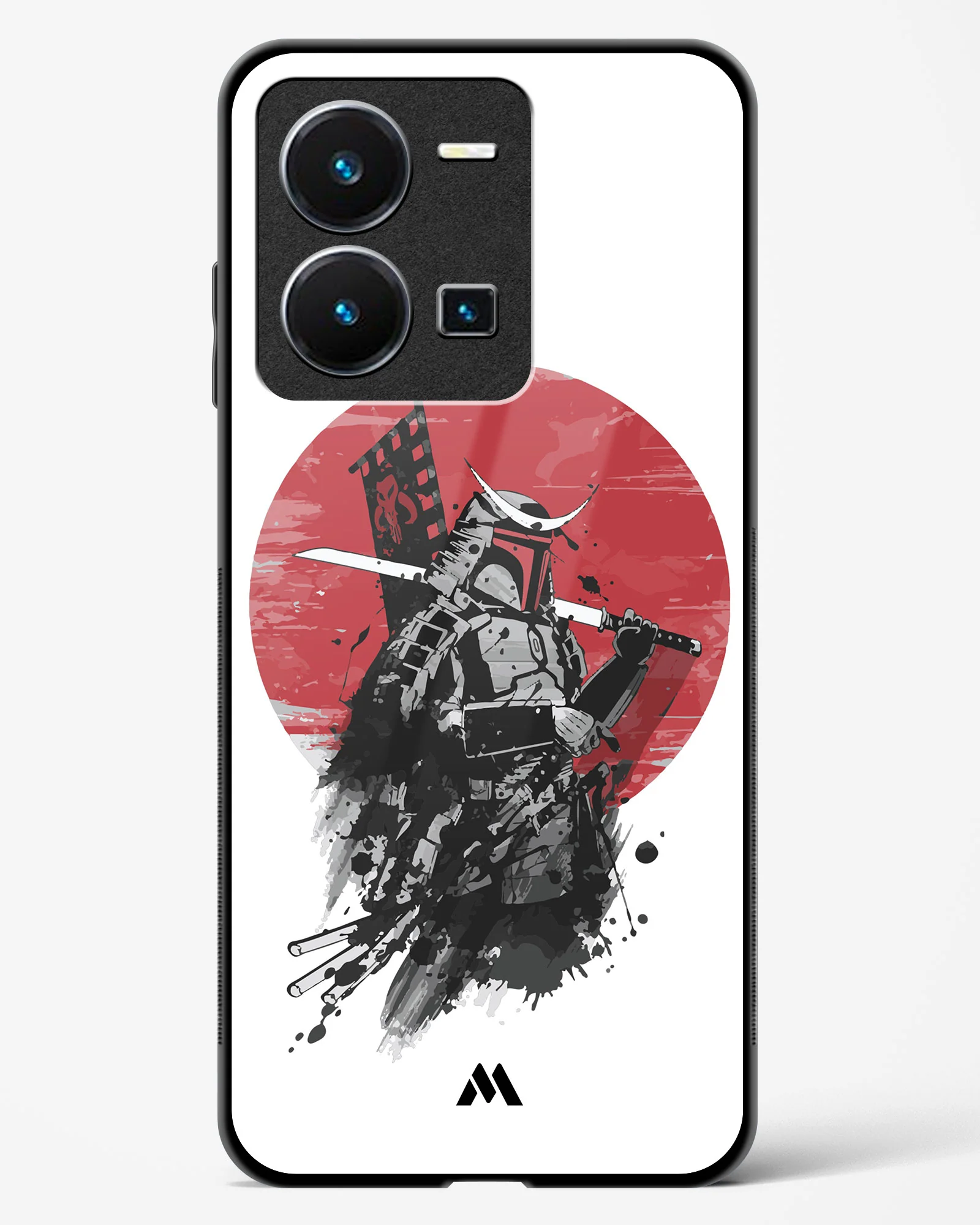 Samurai with a City to Burn Glass Case Phone Cover (Vivo) - Image 161
