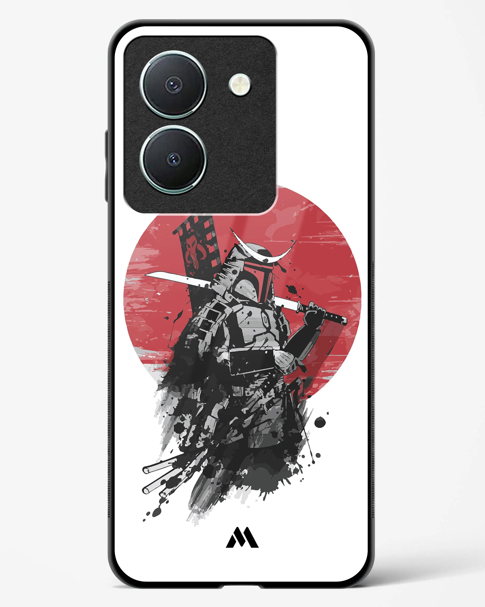 Samurai with a City to Burn Glass Case Phone Cover (Vivo) - Image 163