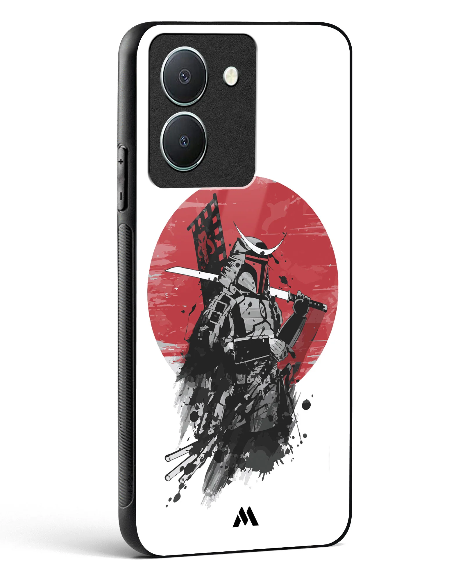 Samurai with a City to Burn Glass Case Phone Cover (Vivo) - Image 164