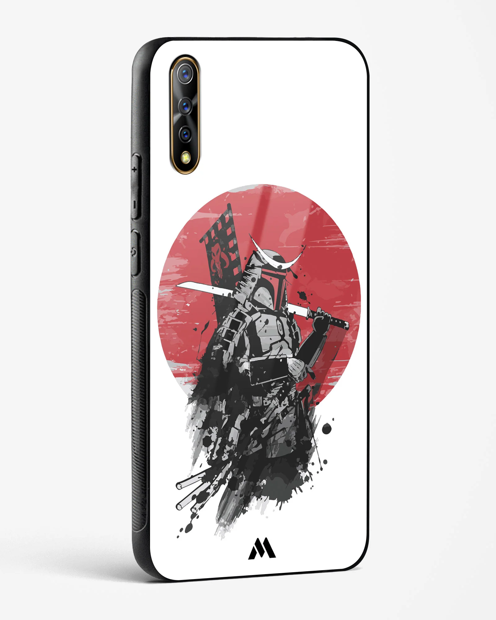 Samurai with a City to Burn Glass Case Phone Cover (Vivo) - Image 174