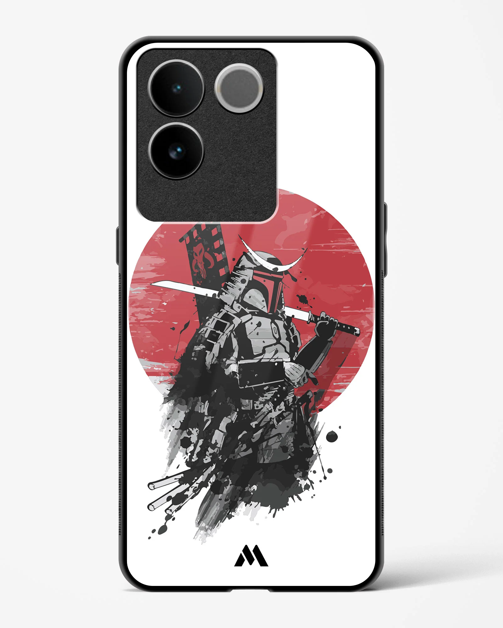 Samurai with a City to Burn Glass Case Phone Cover (Vivo) - Image 21