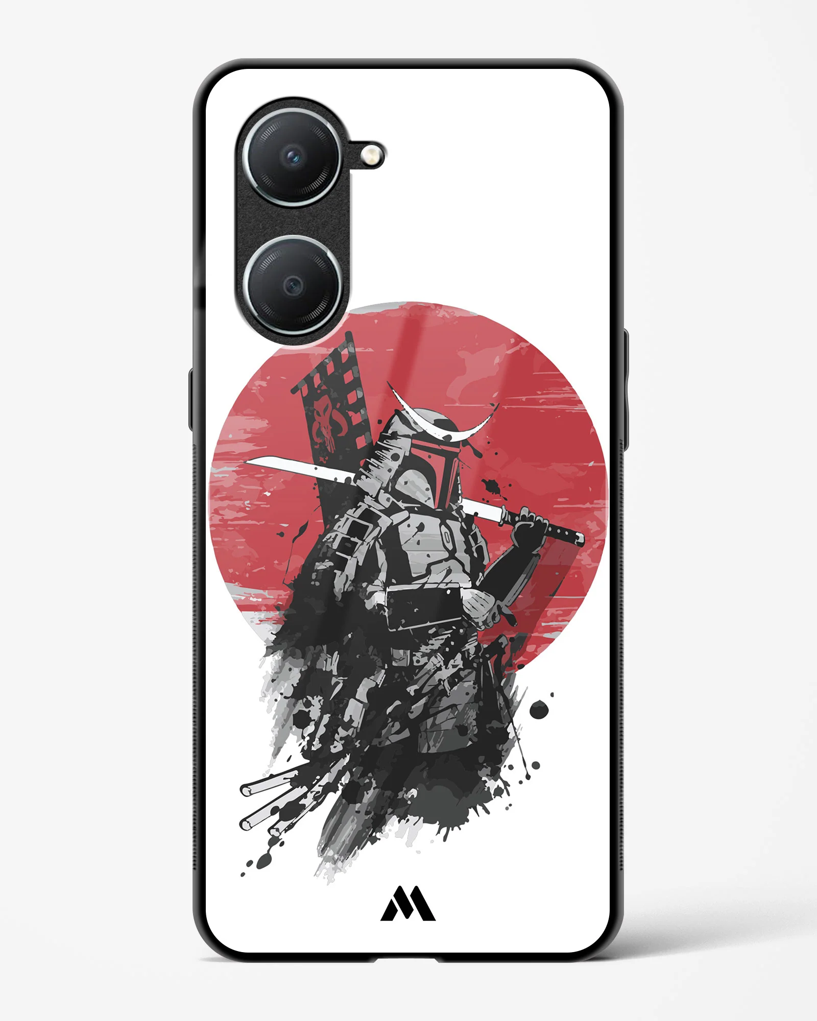 Samurai with a City to Burn Glass Case Phone Cover (Vivo) - Image 27