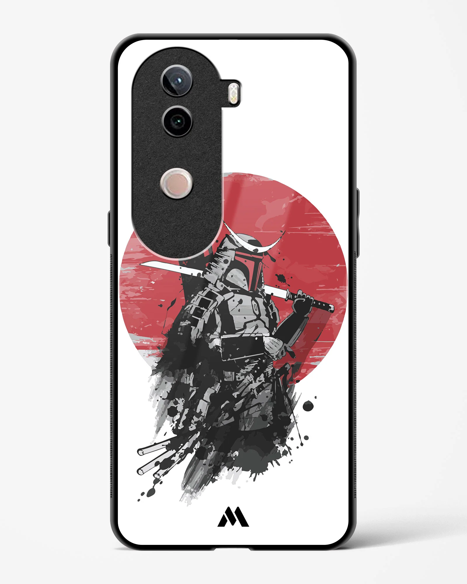 Samurai with a City to Burn Glass Case Phone Cover (Vivo) - Image 29