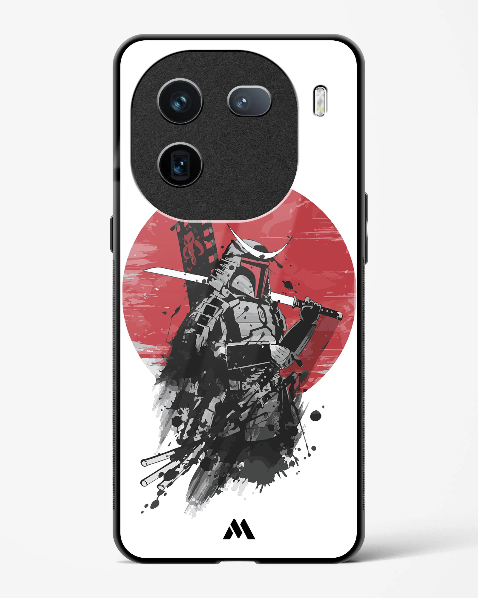 Samurai with a City to Burn Glass Case Phone Cover (Vivo) - Image 35