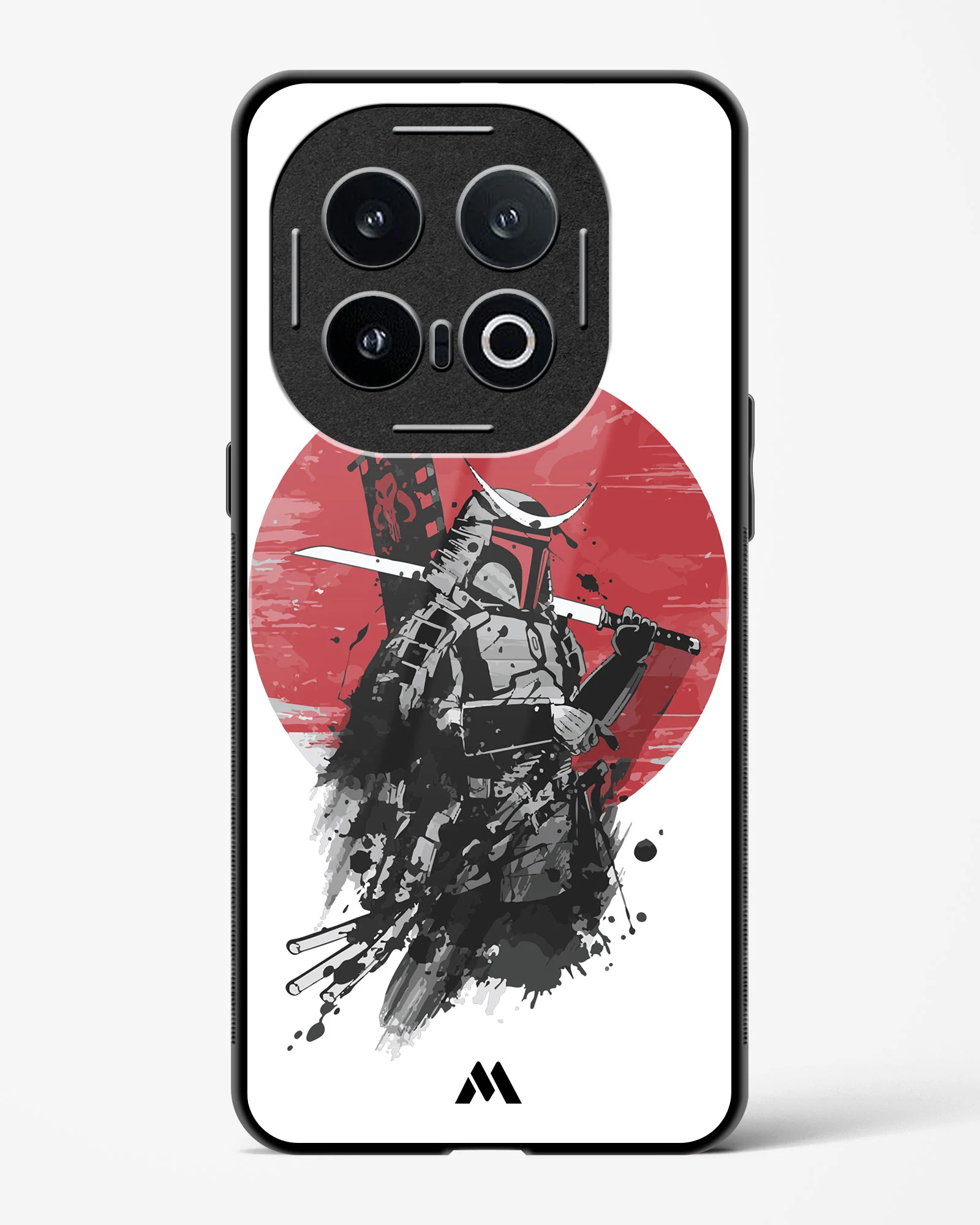 Samurai with a City to Burn Glass Case Phone Cover (Vivo) - Image 37