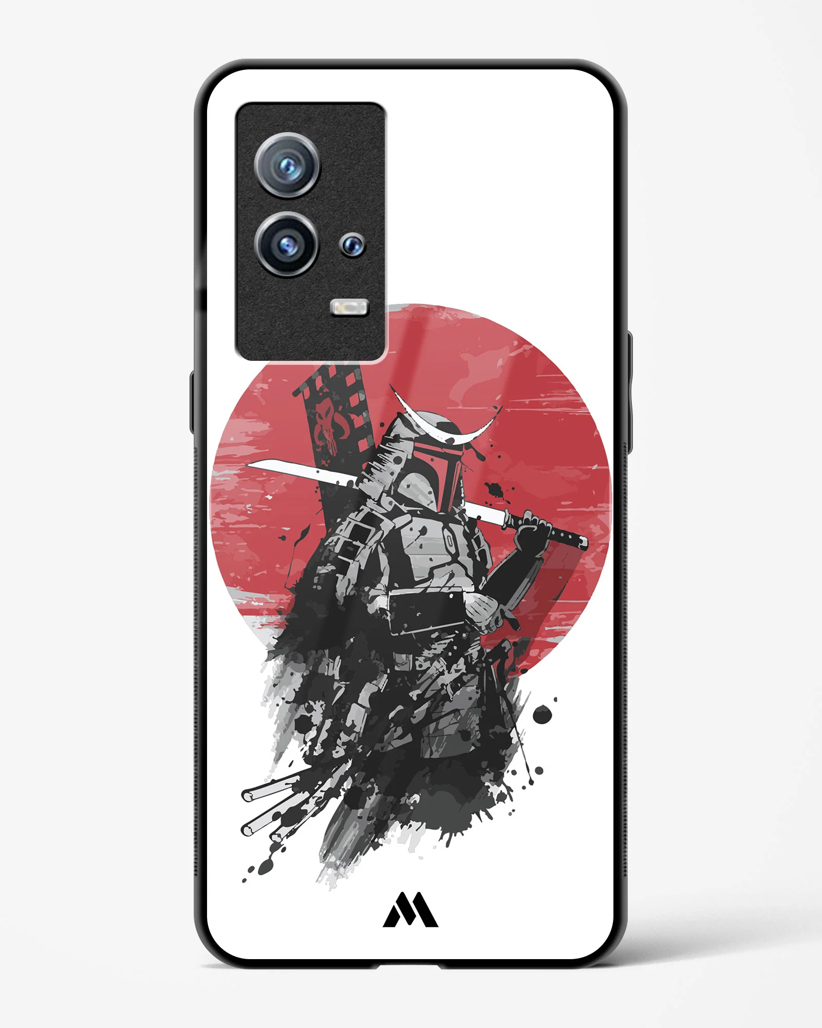 Samurai with a City to Burn Glass Case Phone Cover (Vivo) - Image 45