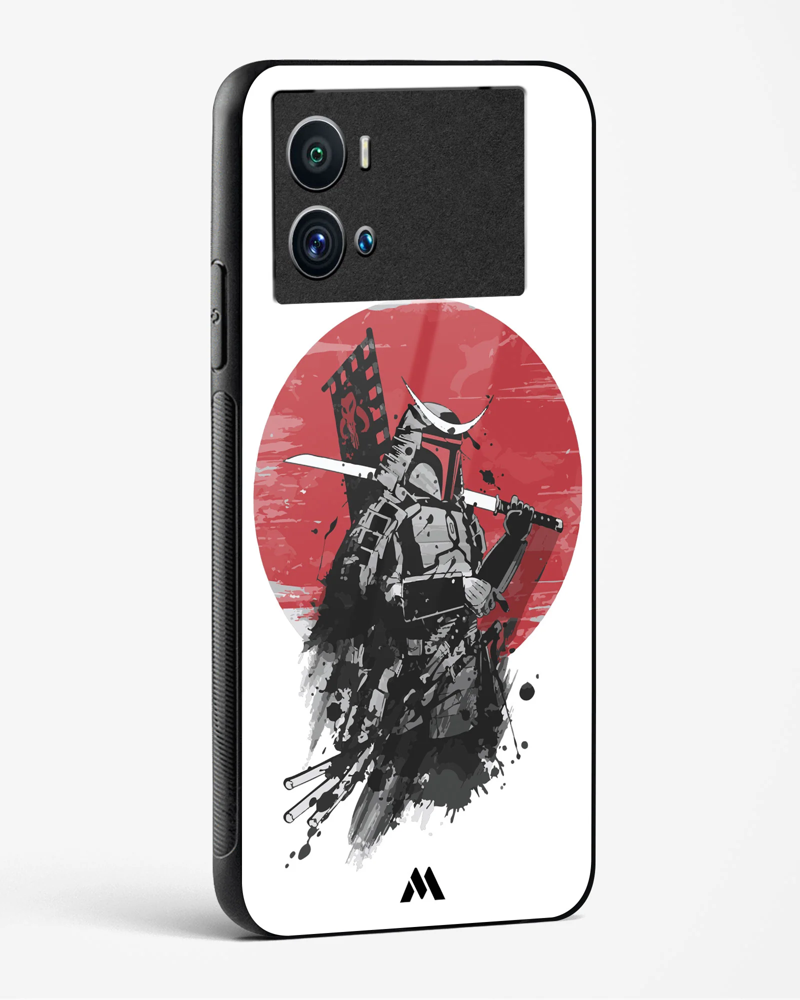 Samurai with a City to Burn Glass Case Phone Cover (Vivo) - Image 48