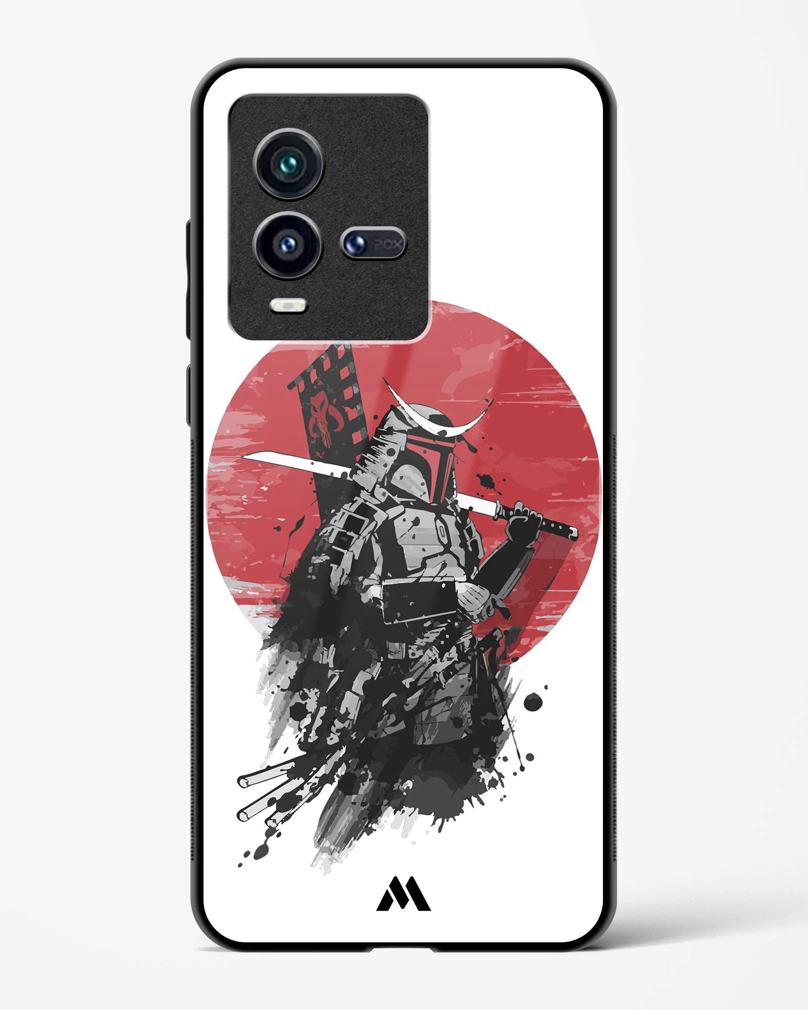 Samurai with a City to Burn Glass Case Phone Cover (Vivo) - Image 51