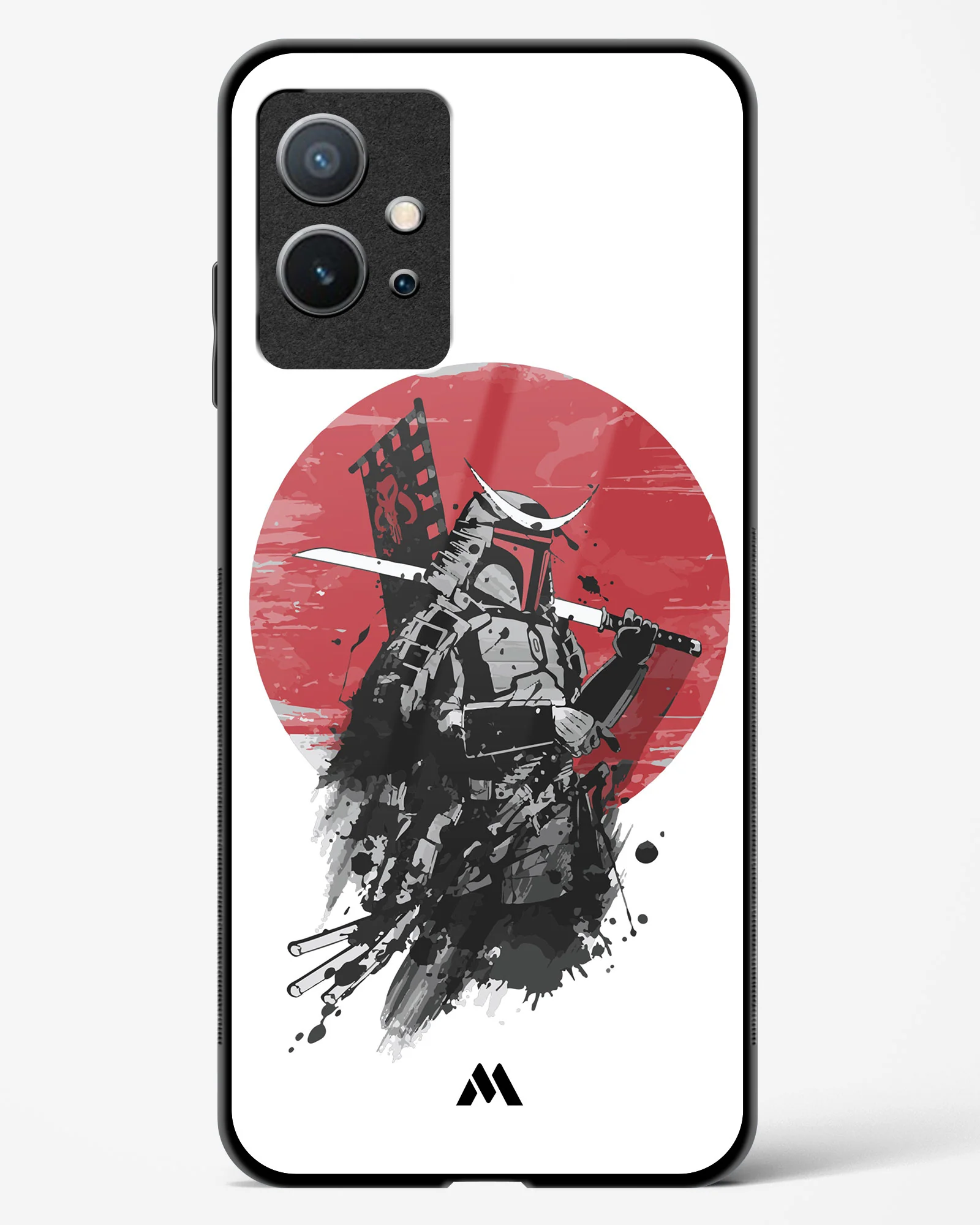 Samurai with a City to Burn Glass Case Phone Cover (Vivo) - Image 59