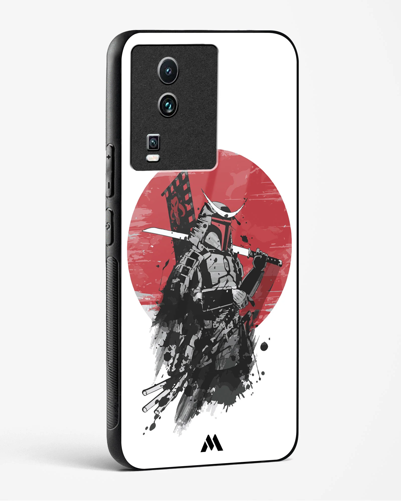 Samurai with a City to Burn Glass Case Phone Cover (Vivo) - Image 6