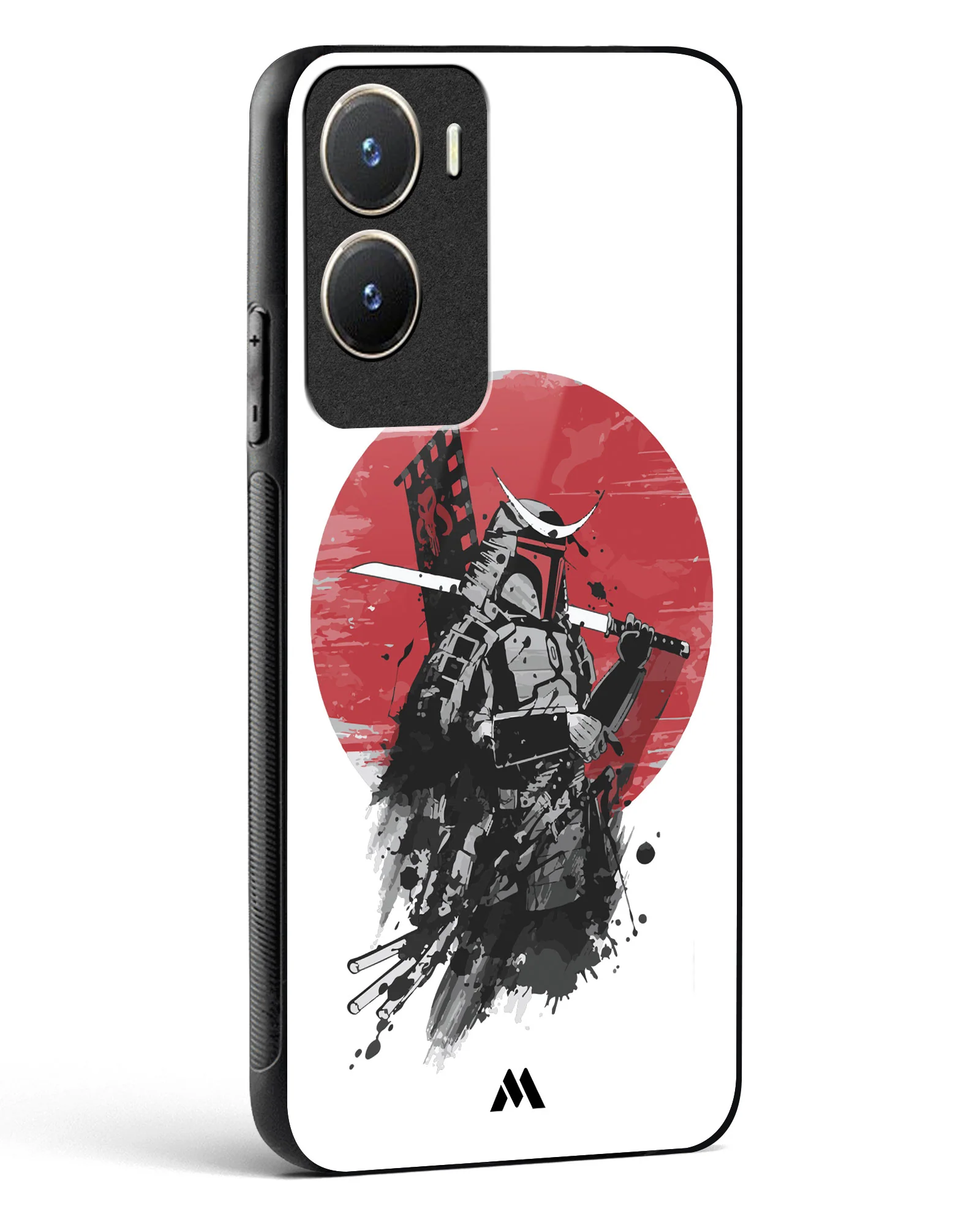 Samurai with a City to Burn Glass Case Phone Cover (Vivo) - Image 68