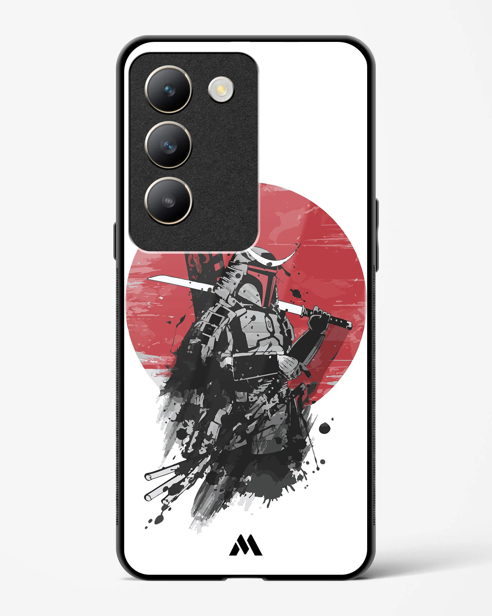 Samurai with a City to Burn Glass Case Phone Cover (Vivo) - Image 69
