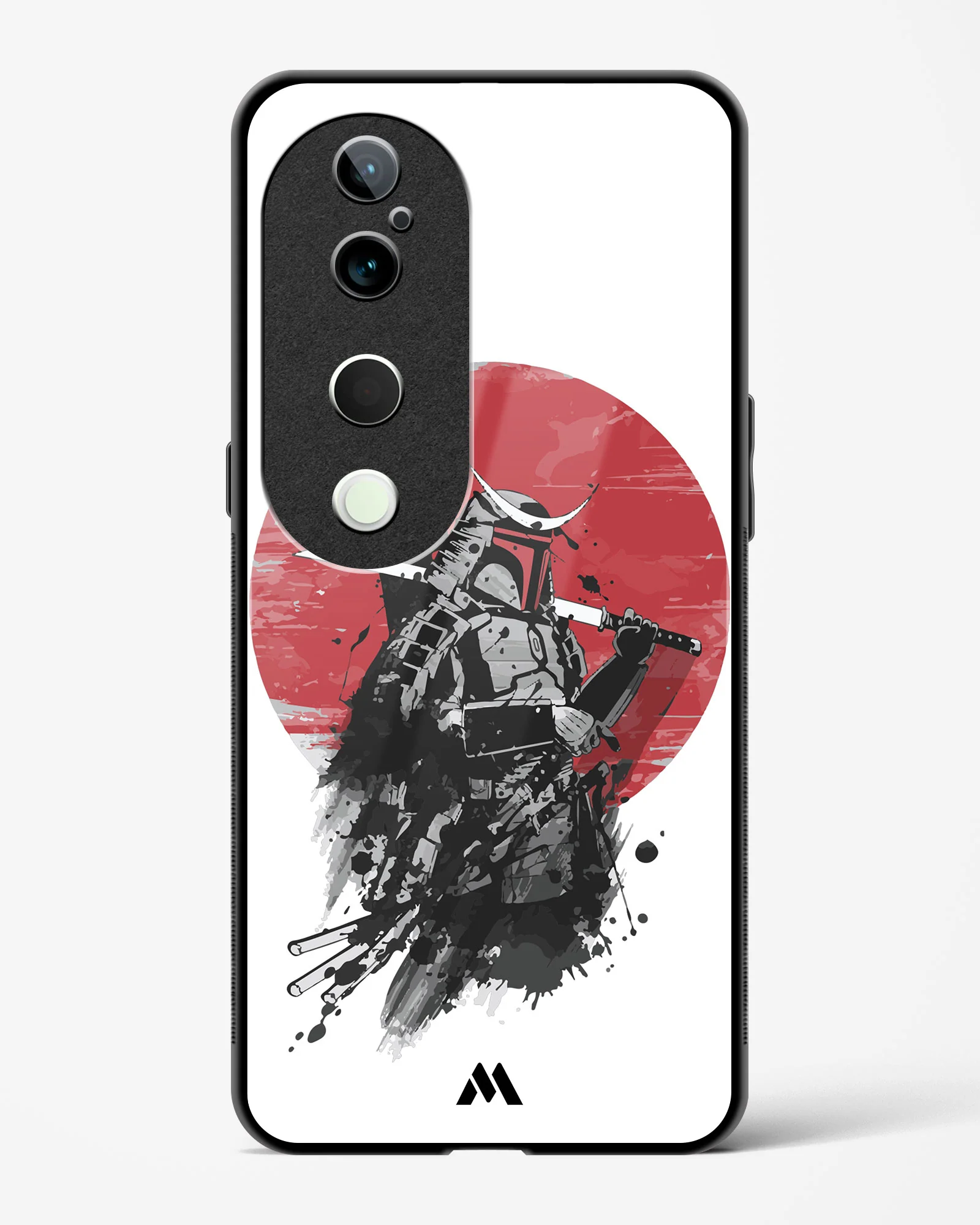 Samurai with a City to Burn Glass Case Phone Cover (Vivo) - Image 71