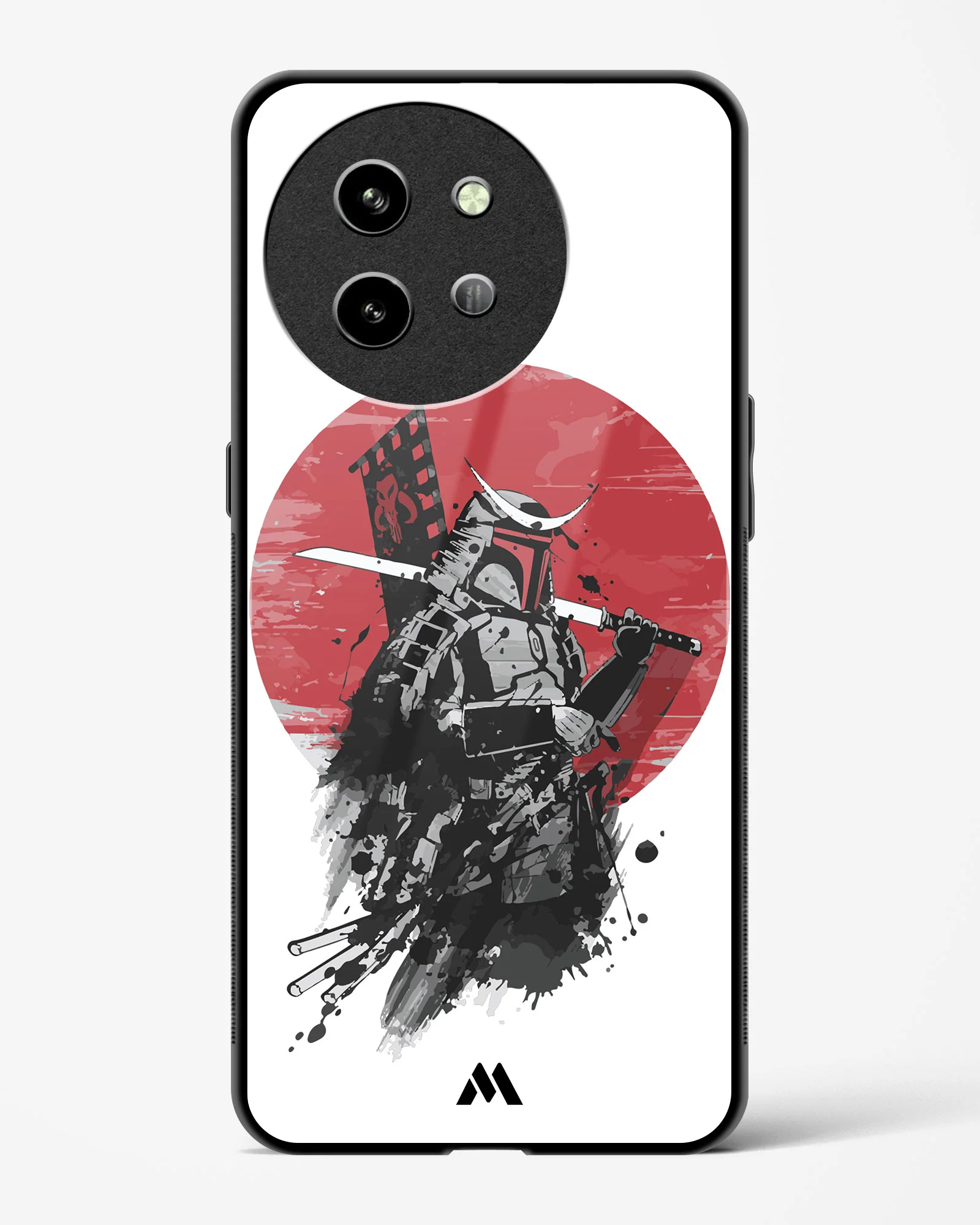 Samurai with a City to Burn Glass Case Phone Cover (Vivo) - Image 73