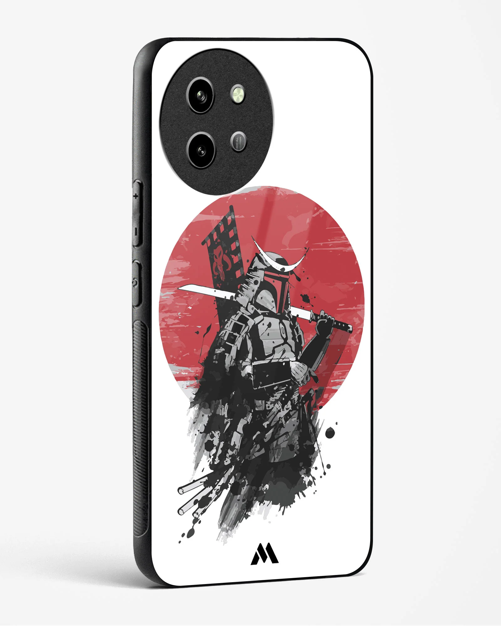 Samurai with a City to Burn Glass Case Phone Cover (Vivo) - Image 74