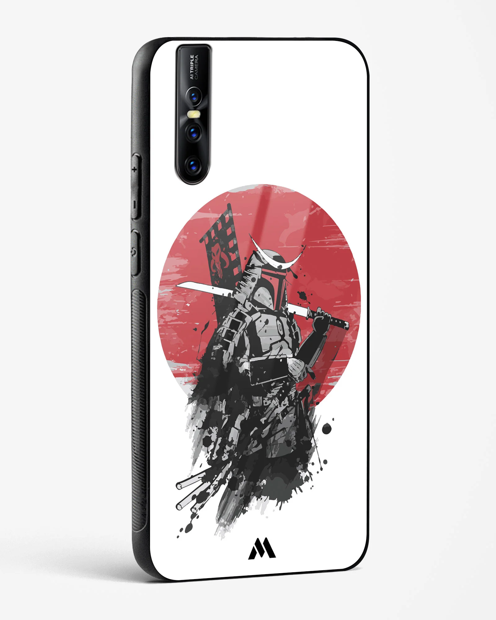 Samurai with a City to Burn Glass Case Phone Cover (Vivo) - Image 76