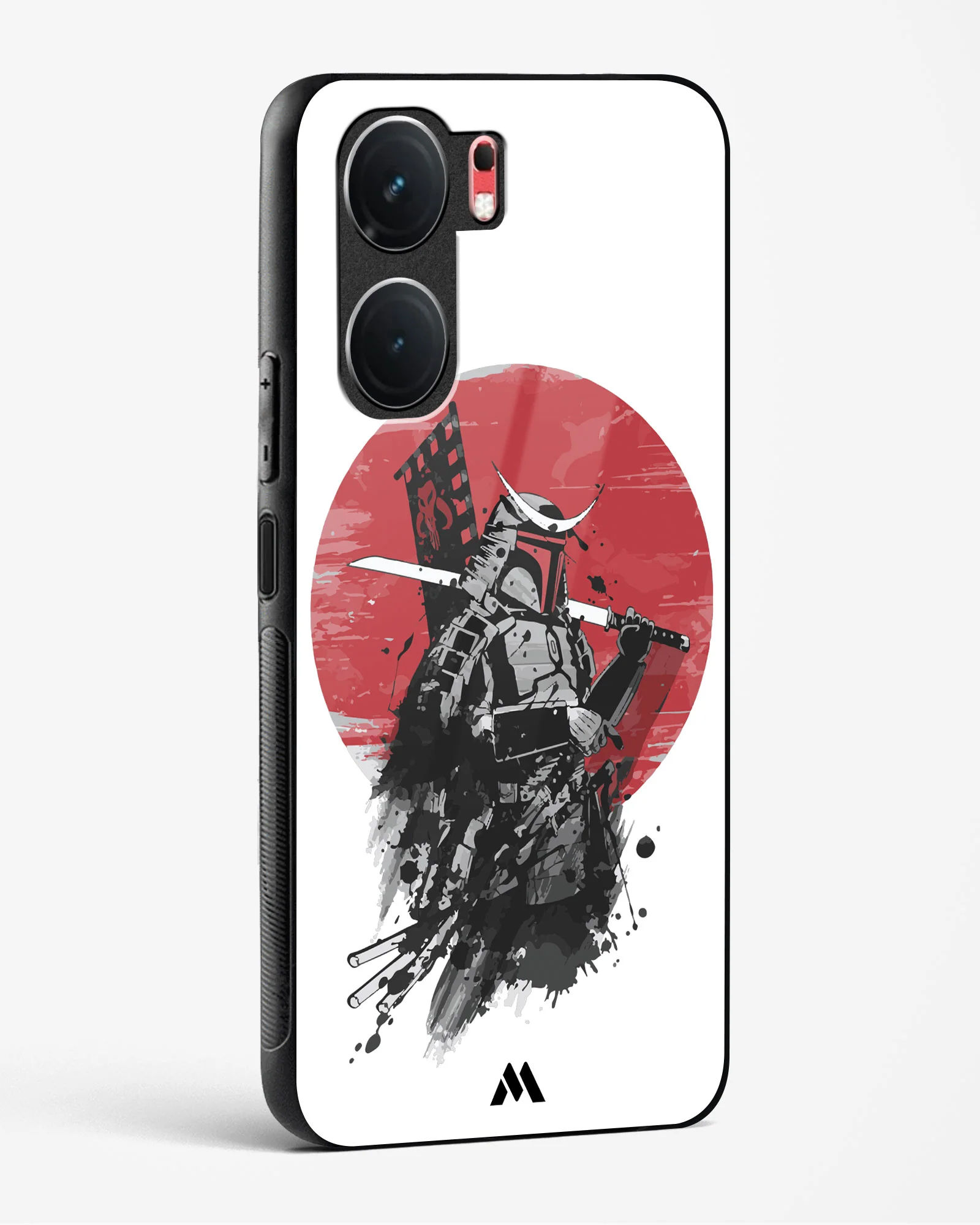 Samurai with a City to Burn Glass Case Phone Cover (Vivo) - Image 8