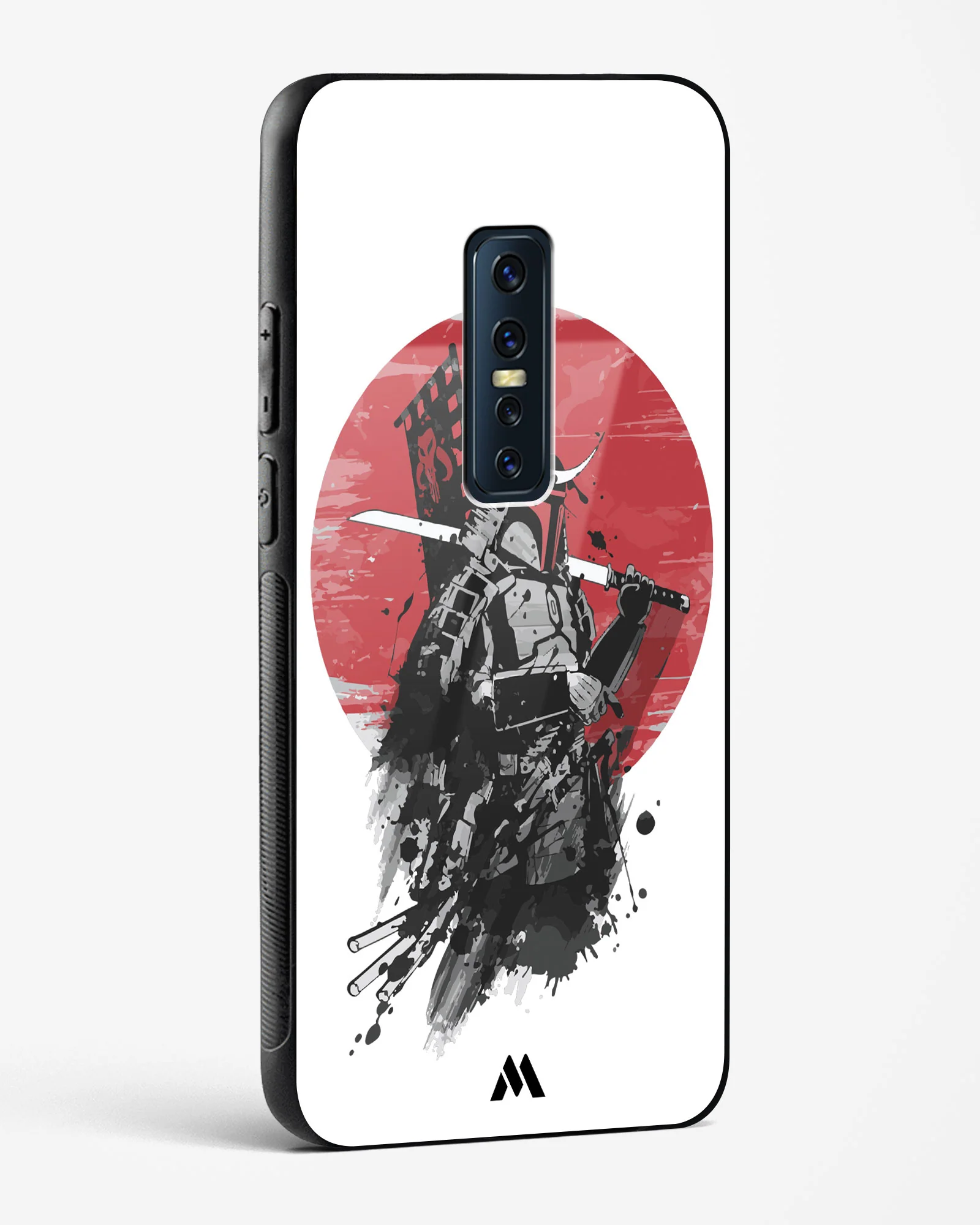 Samurai with a City to Burn Glass Case Phone Cover (Vivo) - Image 80