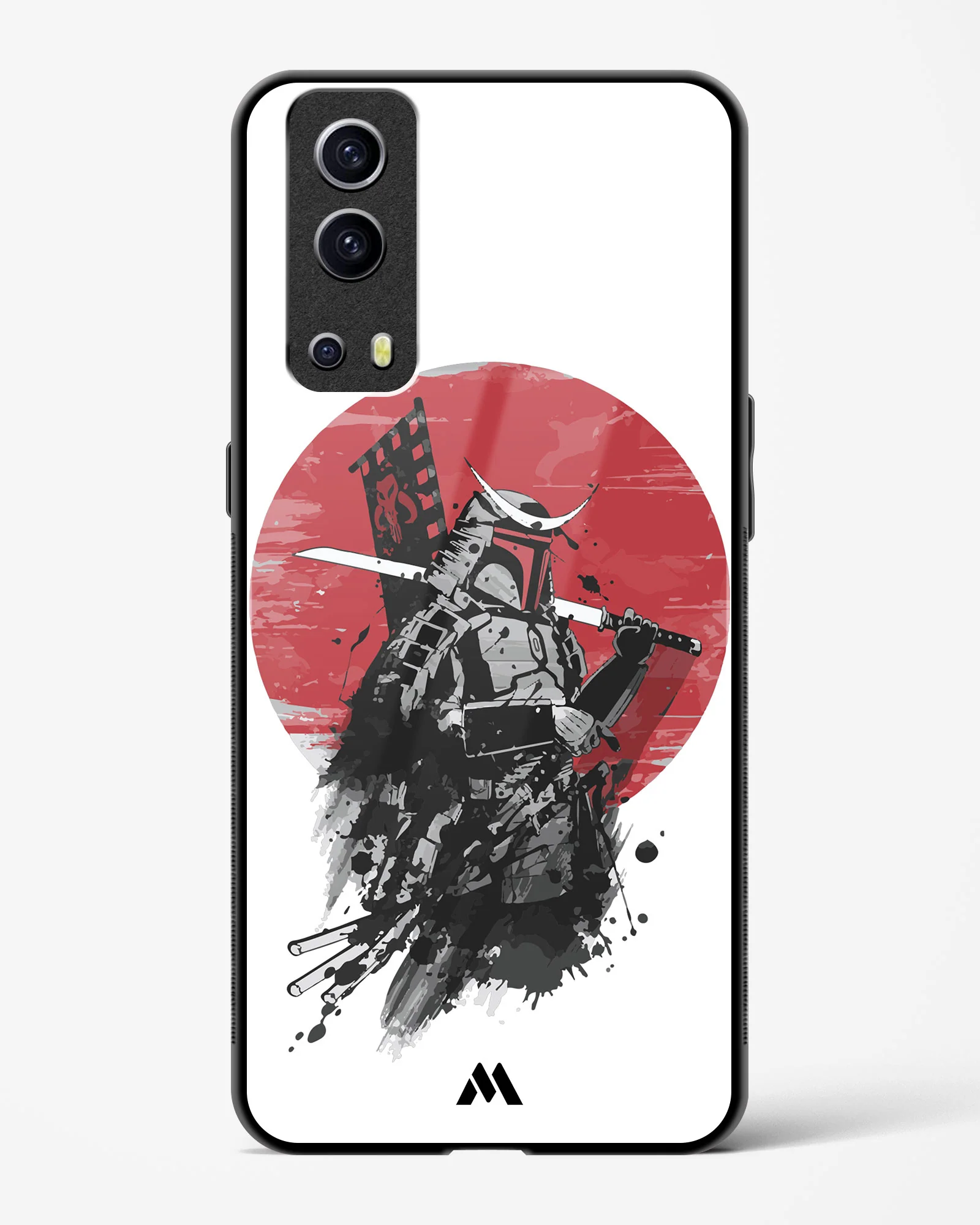Samurai with a City to Burn Glass Case Phone Cover (Vivo) - Image 9
