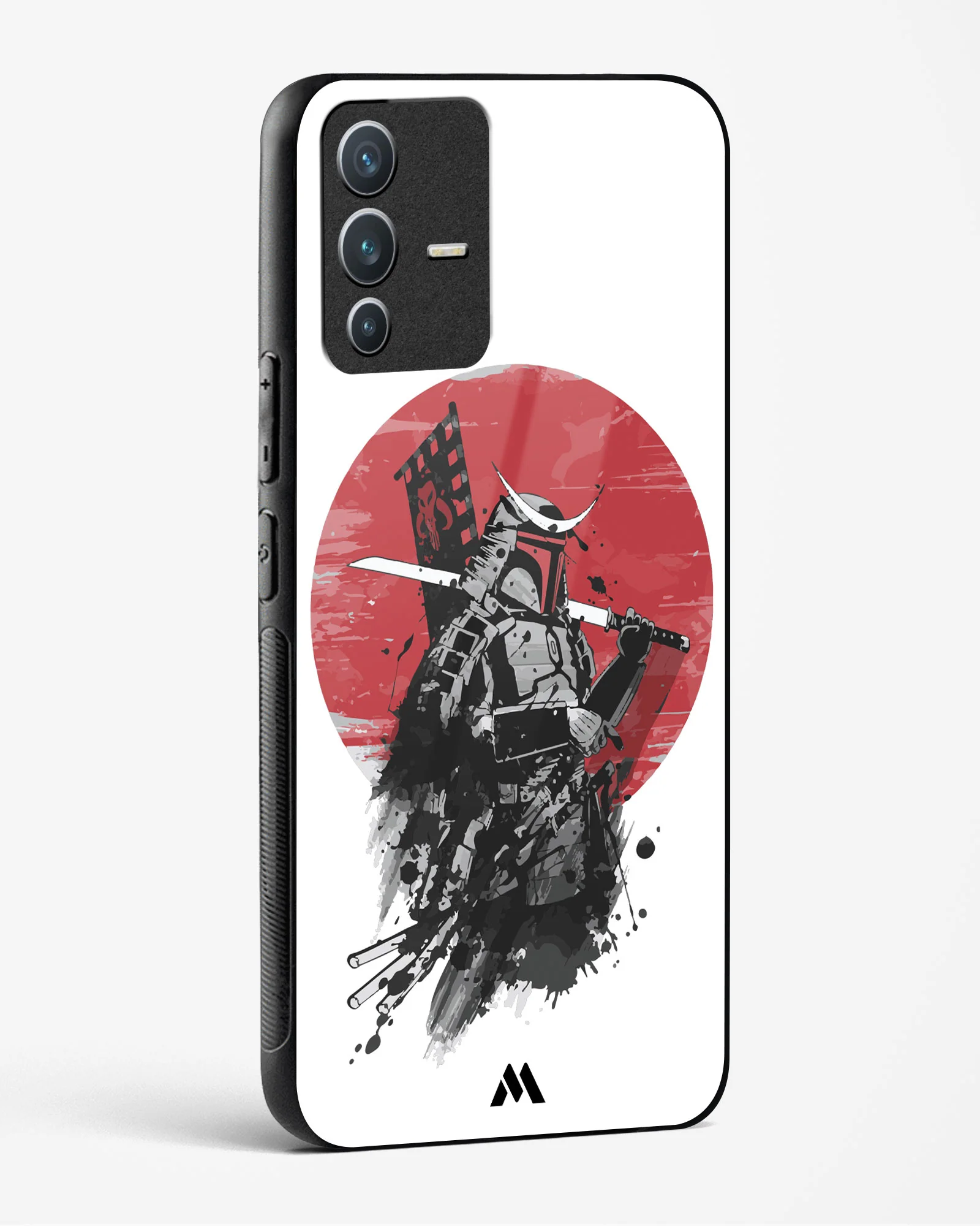 Samurai with a City to Burn Glass Case Phone Cover (Vivo) - Image 94