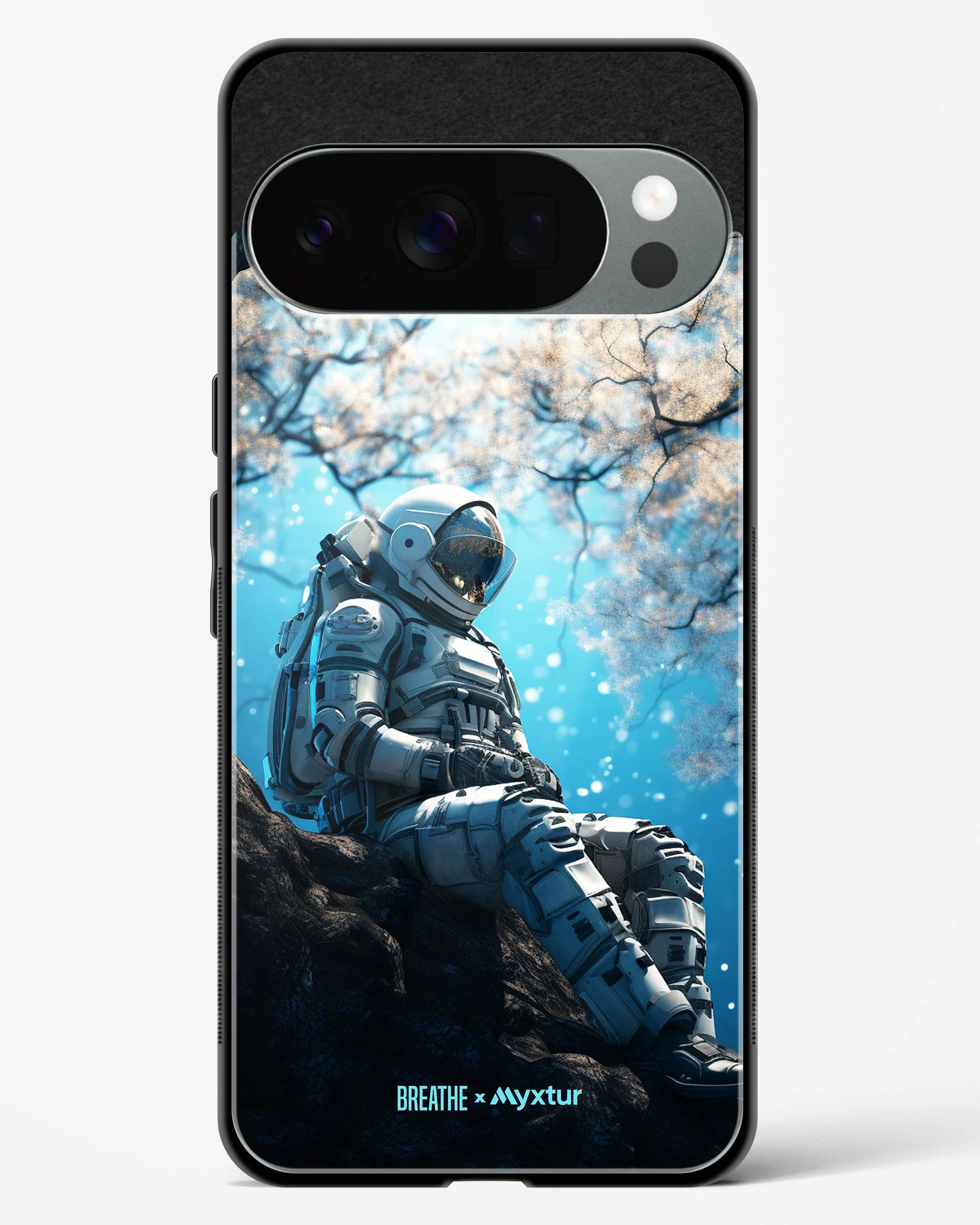 Tree of Cosmic Thought [BREATHE] Glass Case Phone Cover (Google) - Image 3