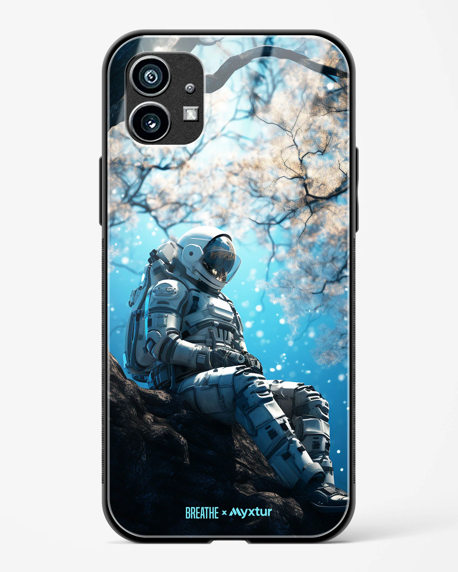 Tree of Cosmic Thought [BREATHE] Glass Case Phone Cover (Nothing) - Image 5