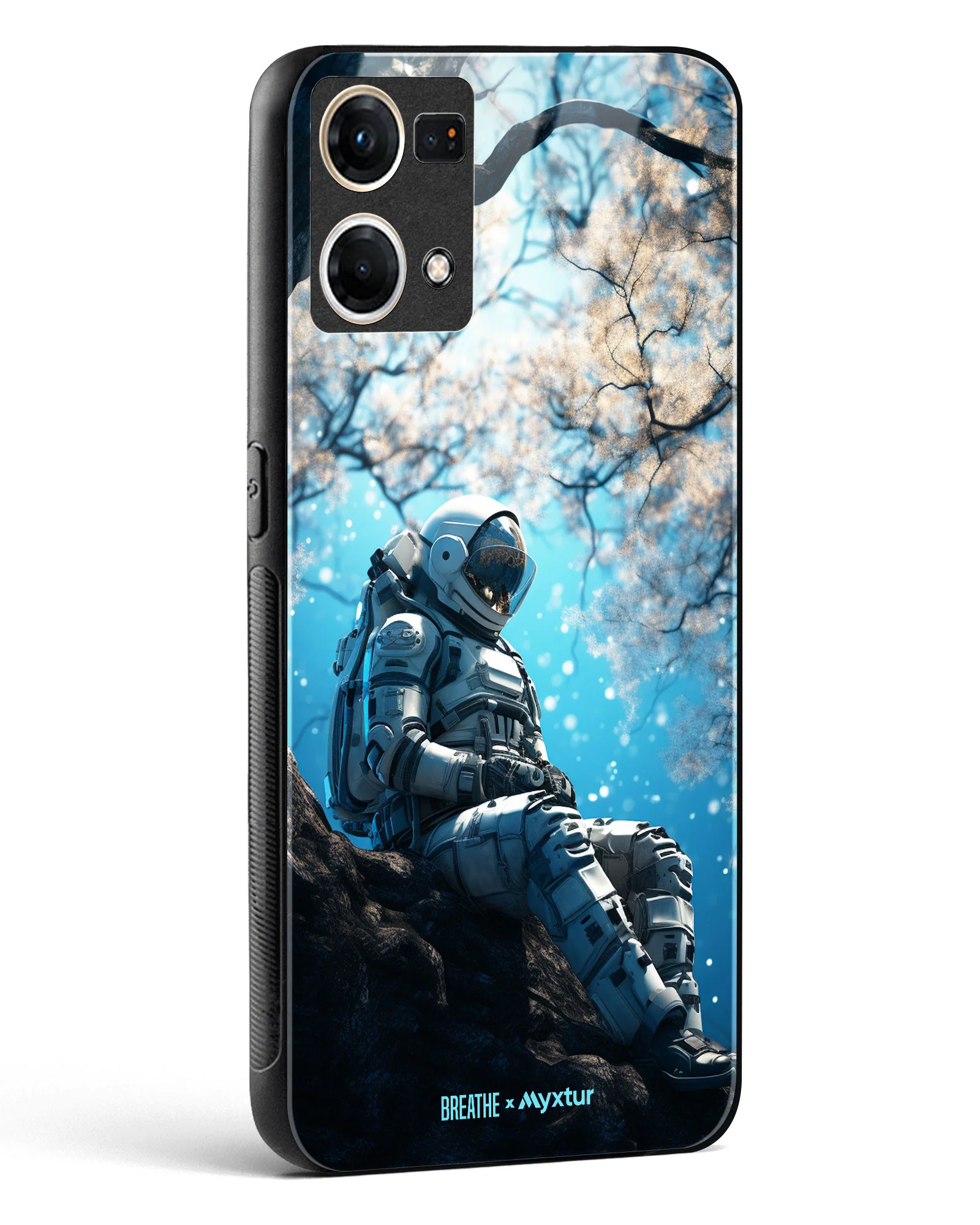 Tree of Cosmic Thought [BREATHE] Glass Case Phone Cover (Oppo) - Image 46