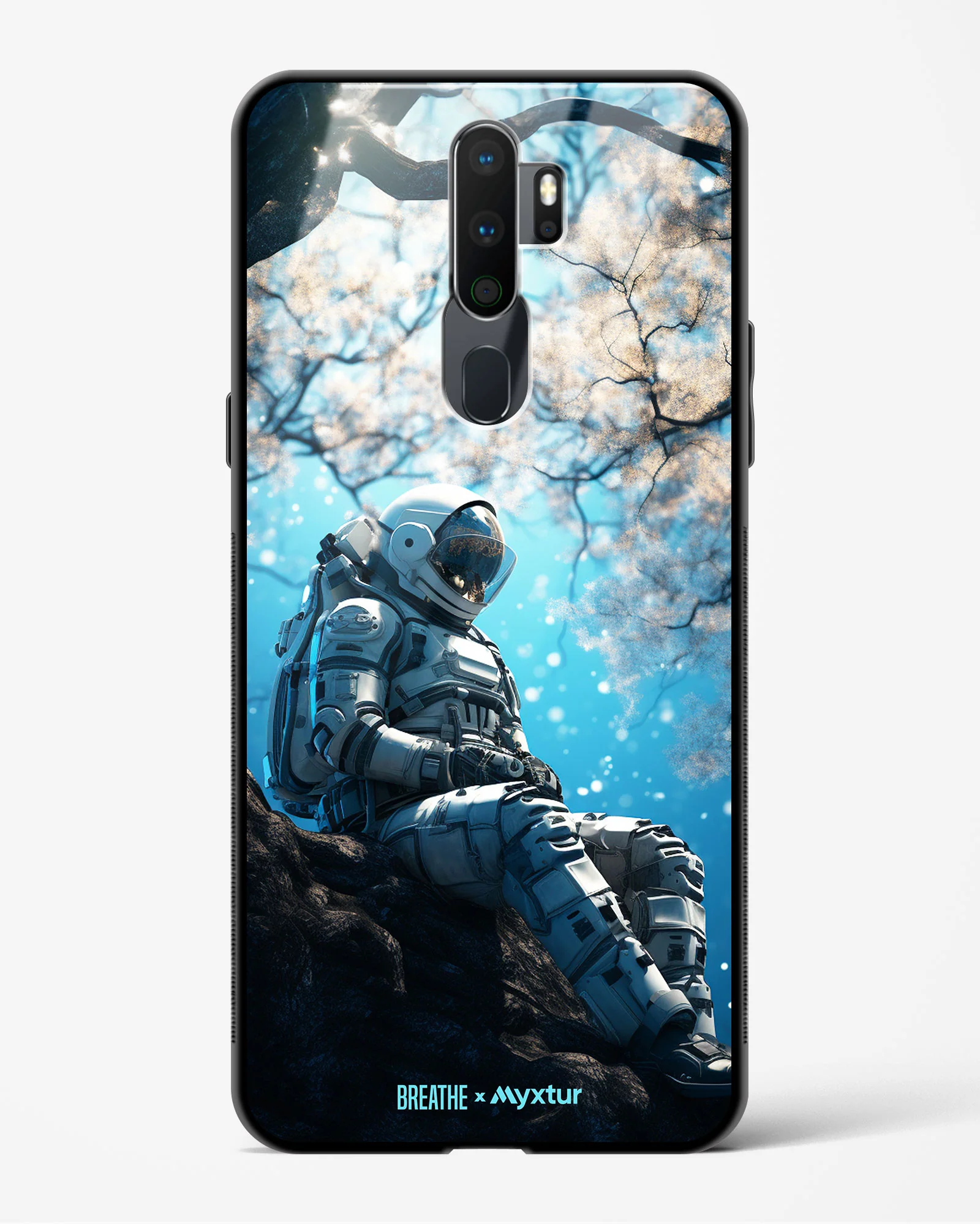 Tree of Cosmic Thought [BREATHE] Glass Case Phone Cover (Oppo) - Image 6