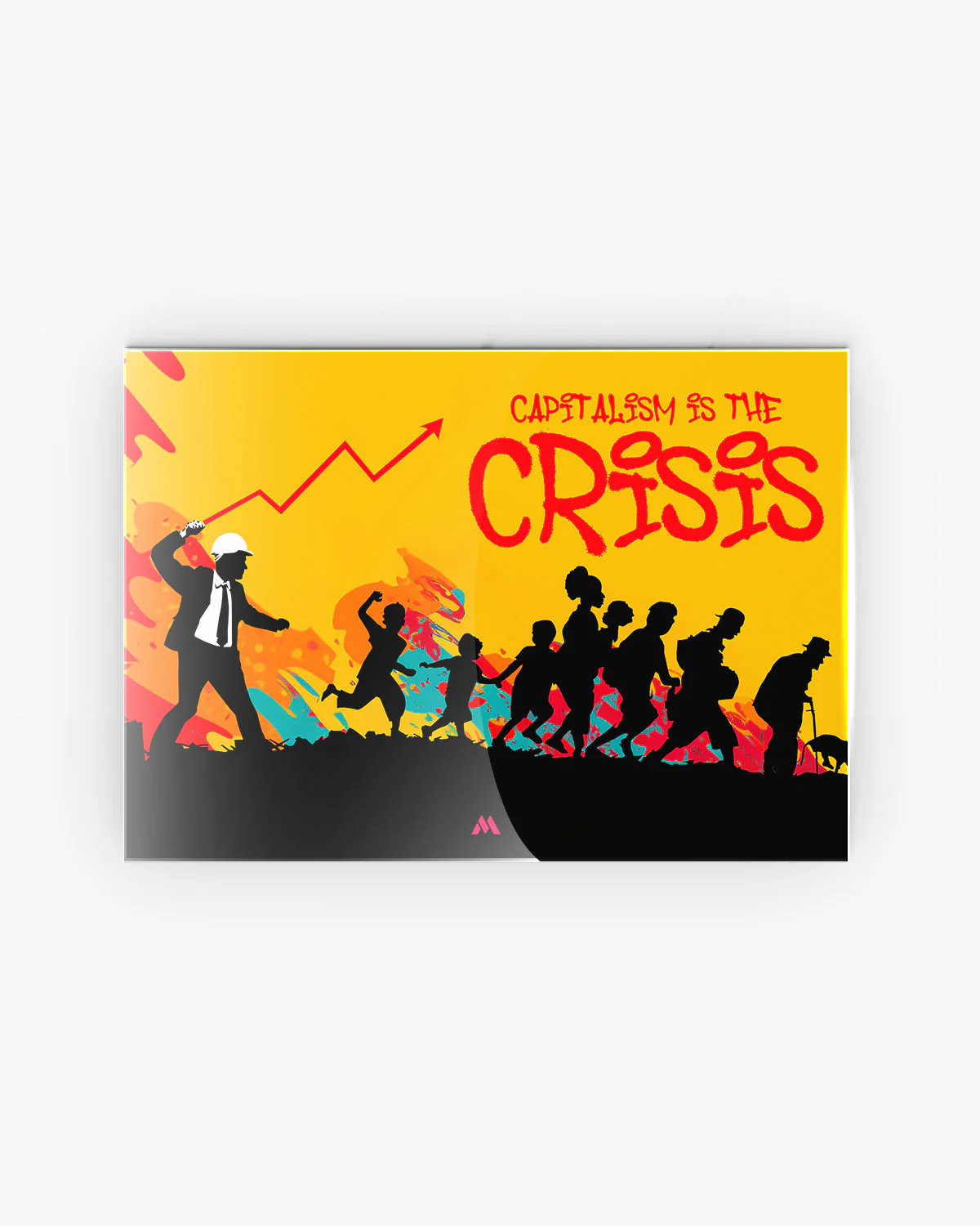 Crisis of Capitalism Metal-Poster - Image 11